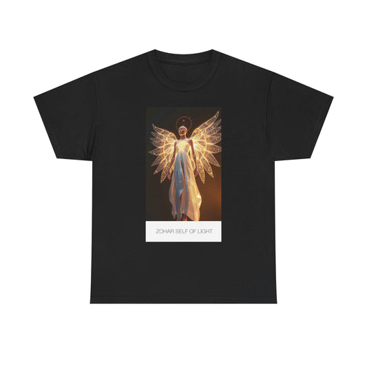 Angel of Light Unisex Tee, Spiritual Tee, Gift for Believers, Casual Wear, Inspirational Shirt