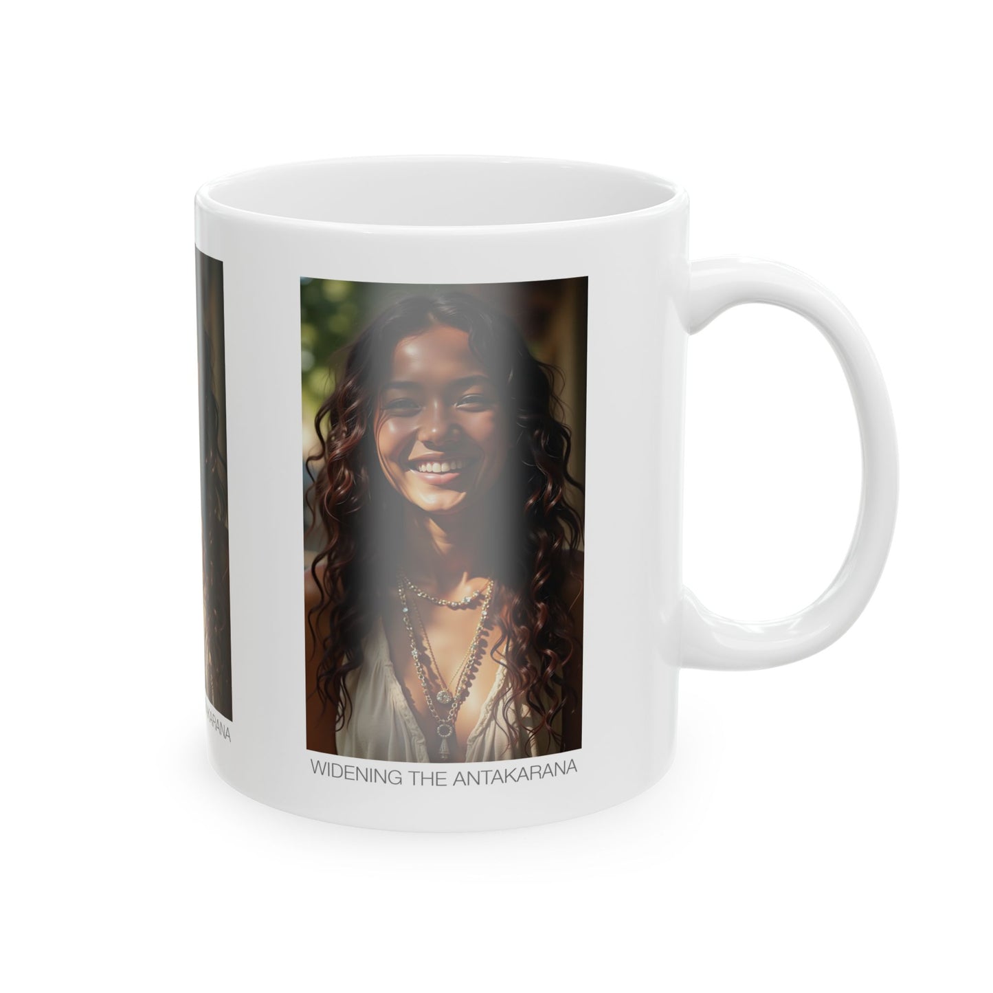 Widening the Antakarana Ceramic Mug – Inspirational Coffee Cup for Mindfulness, Meditation, Self-Care, Gift for Her, Unique Home Decor