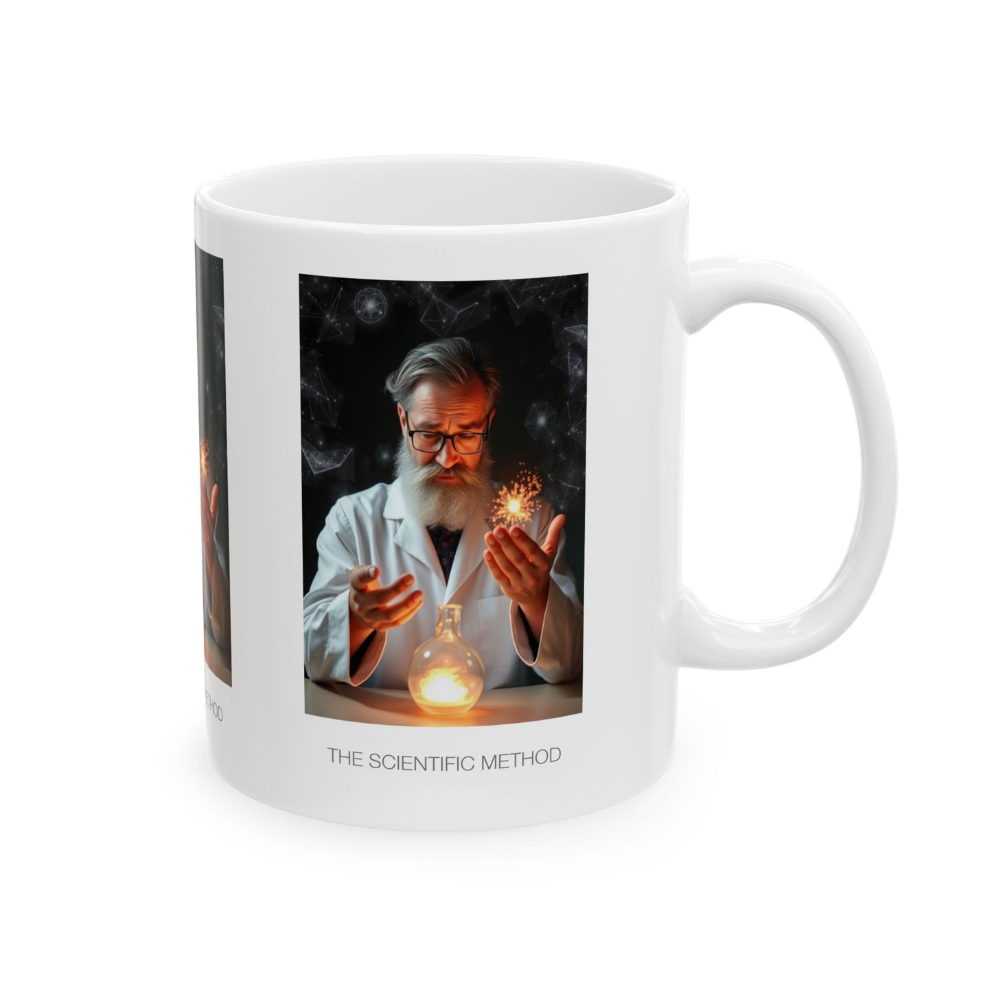 Scientist Themed Ceramic Mug - Perfect for Science Lovers, Teacher Gifts, Laboratory Decor, Birthday Present, Science Appreciation