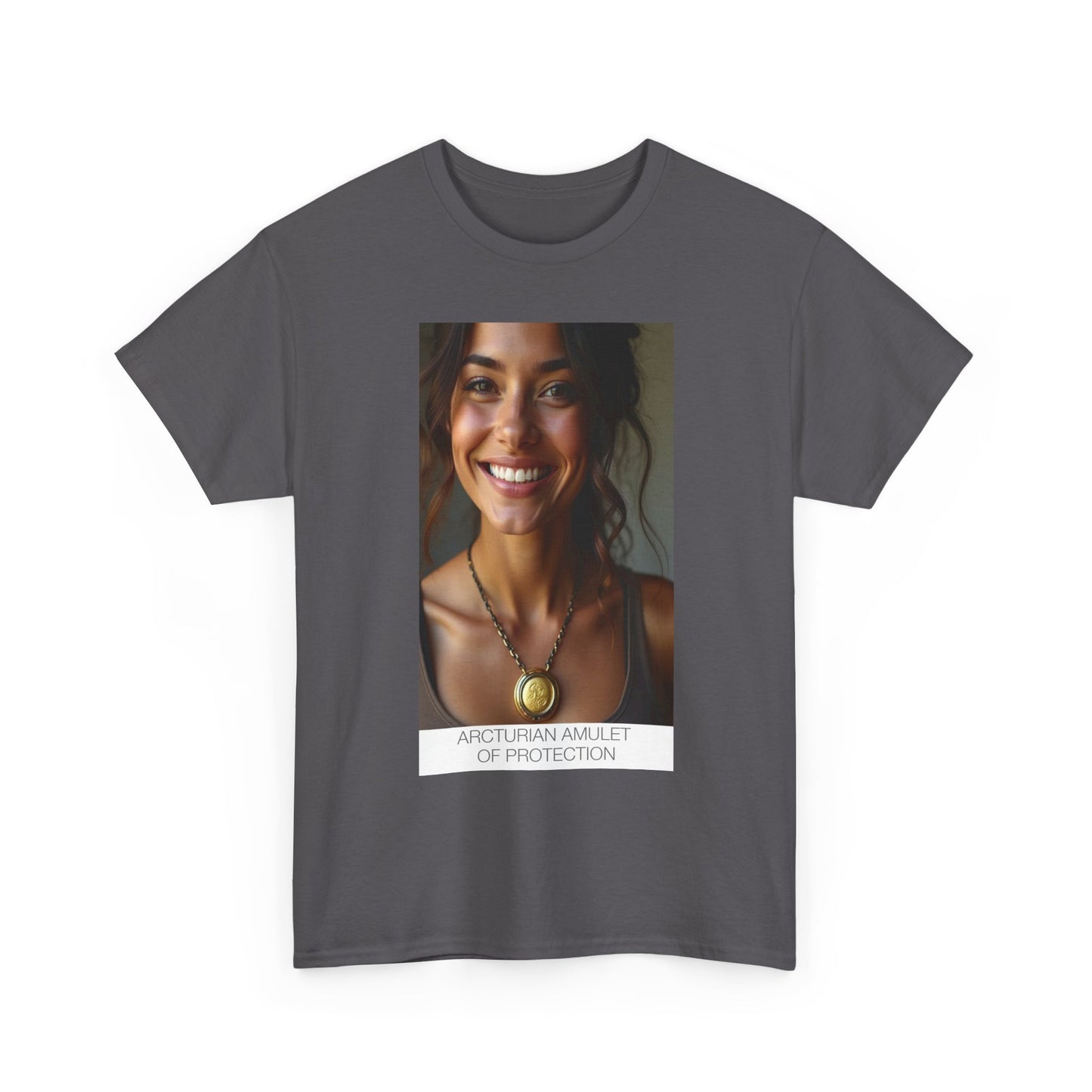 Amulet of Protection Unisex Tee, Inspirational Shirt, Gift for Friends, Casual Wear, Spiritual Apparel, Motivational Clothing