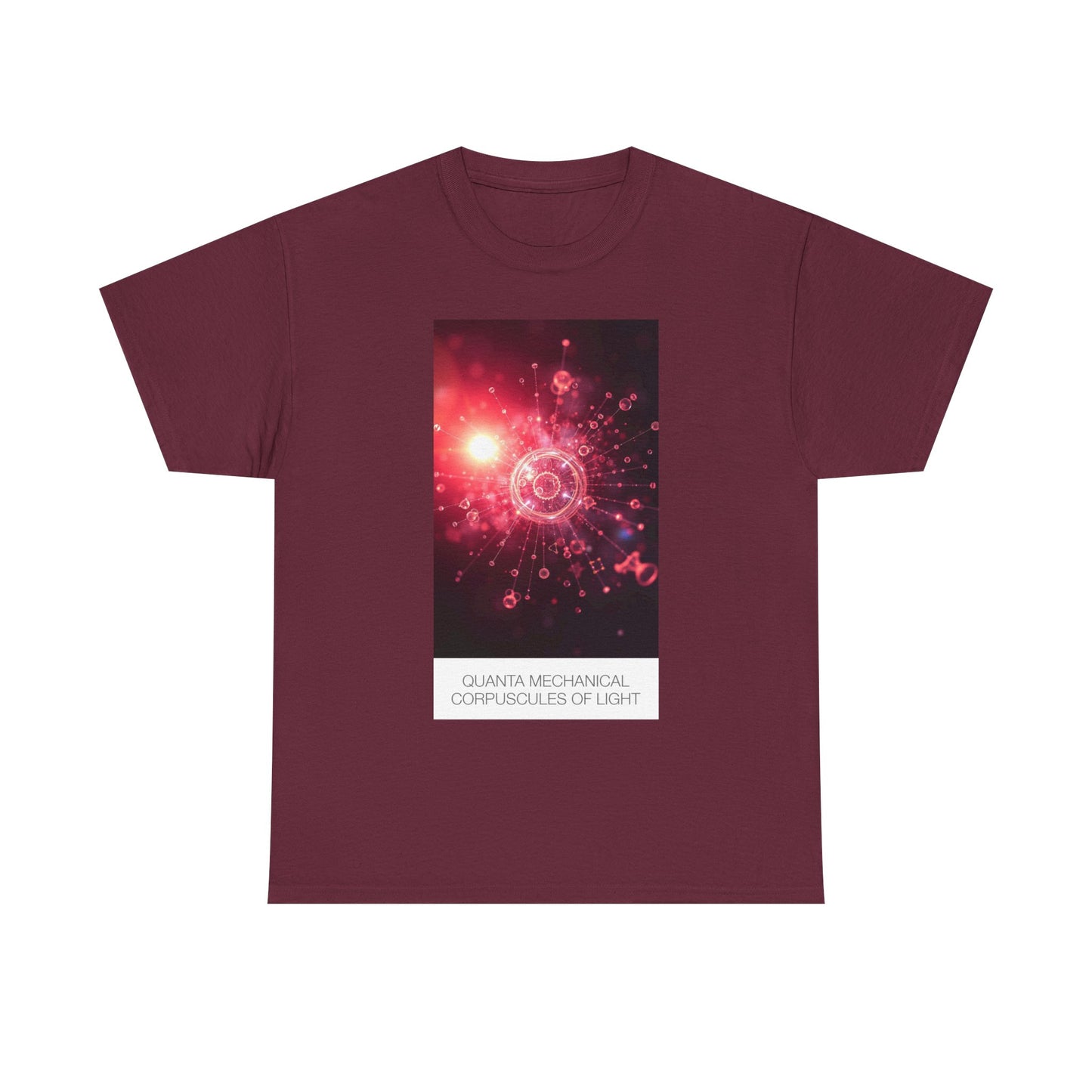 Cosmic Vibes Unisex Tee, Quanta Mechanical Particles of Light Shirt, Space Lover Gift, Science Tee, Casual Everyday Wear