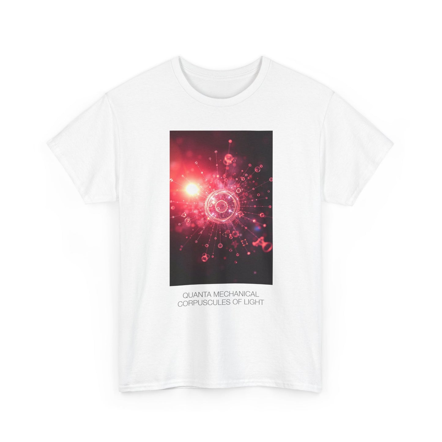 Cosmic Vibes Unisex Tee, Quanta Mechanical Particles of Light Shirt, Space Lover Gift, Science Tee, Casual Everyday Wear