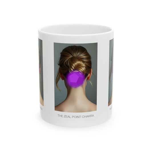 Chakra-Inspired Ceramic Mug, Mindfulness Gift, Meditation Mug, Spiritual Home Decor, Yoga Lover's Gift, Self-Care Item