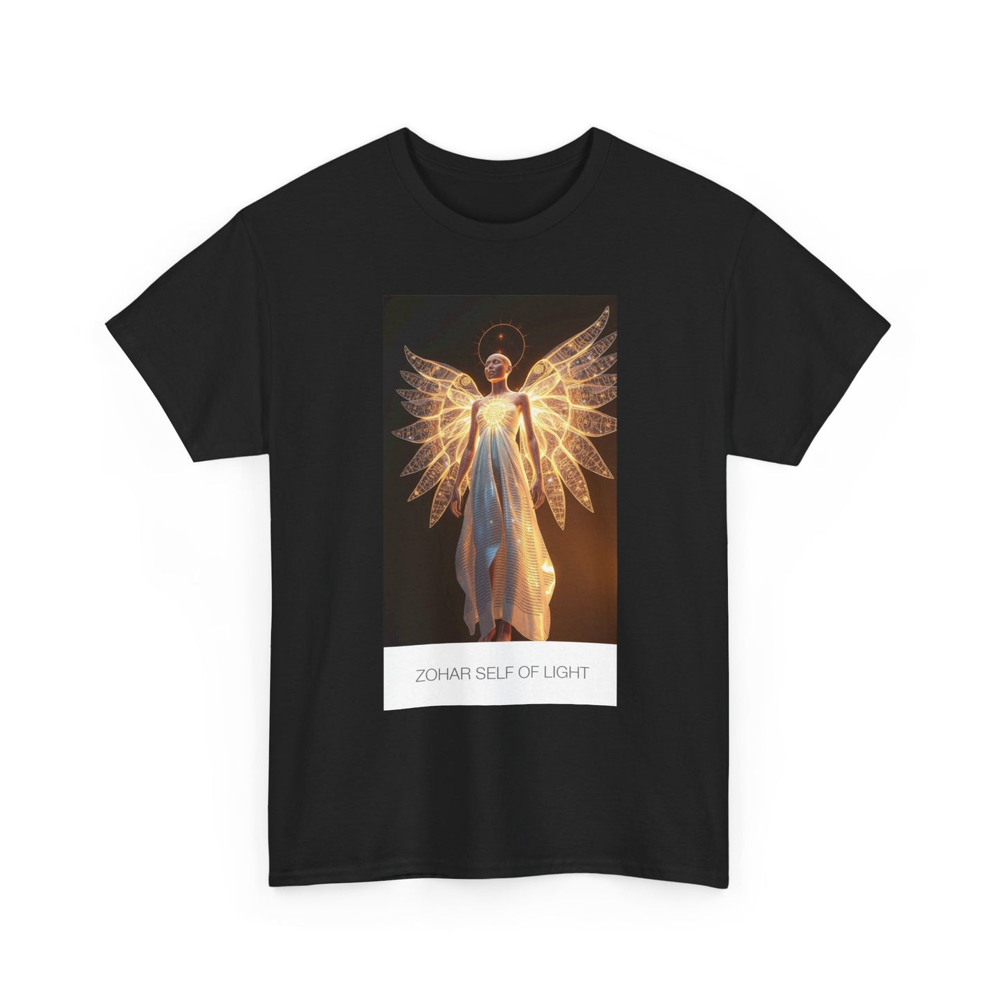Angel of Light Unisex Tee, Spiritual Tee, Gift for Believers, Casual Wear, Inspirational Shirt