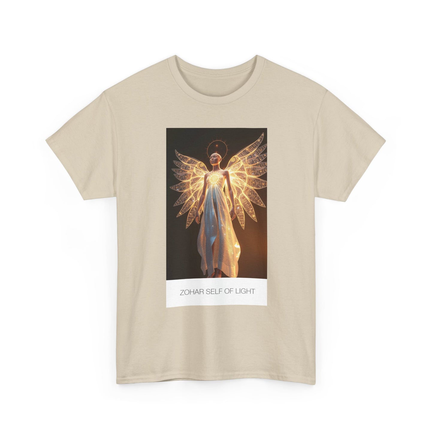 Angel of Light Unisex Tee, Spiritual Tee, Gift for Believers, Casual Wear, Inspirational Shirt