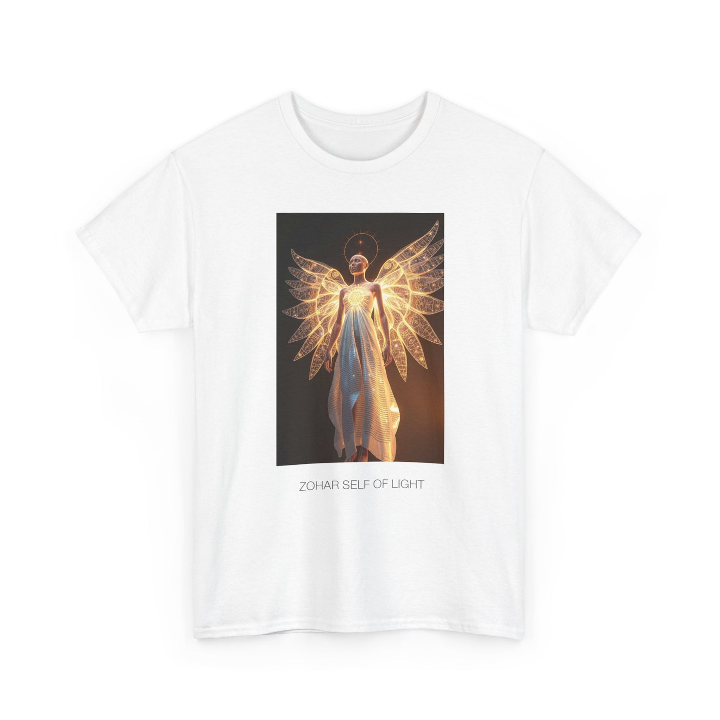Angel of Light Unisex Tee, Spiritual Tee, Gift for Believers, Casual Wear, Inspirational Shirt