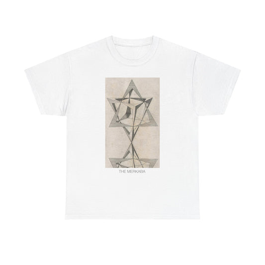 Vintage-Inspired Graphic Tee with Symbolic Design, Unisex Heavy Cotton Tee for Casual Wear, Gifts, Art Lovers, Spiritual Occasions