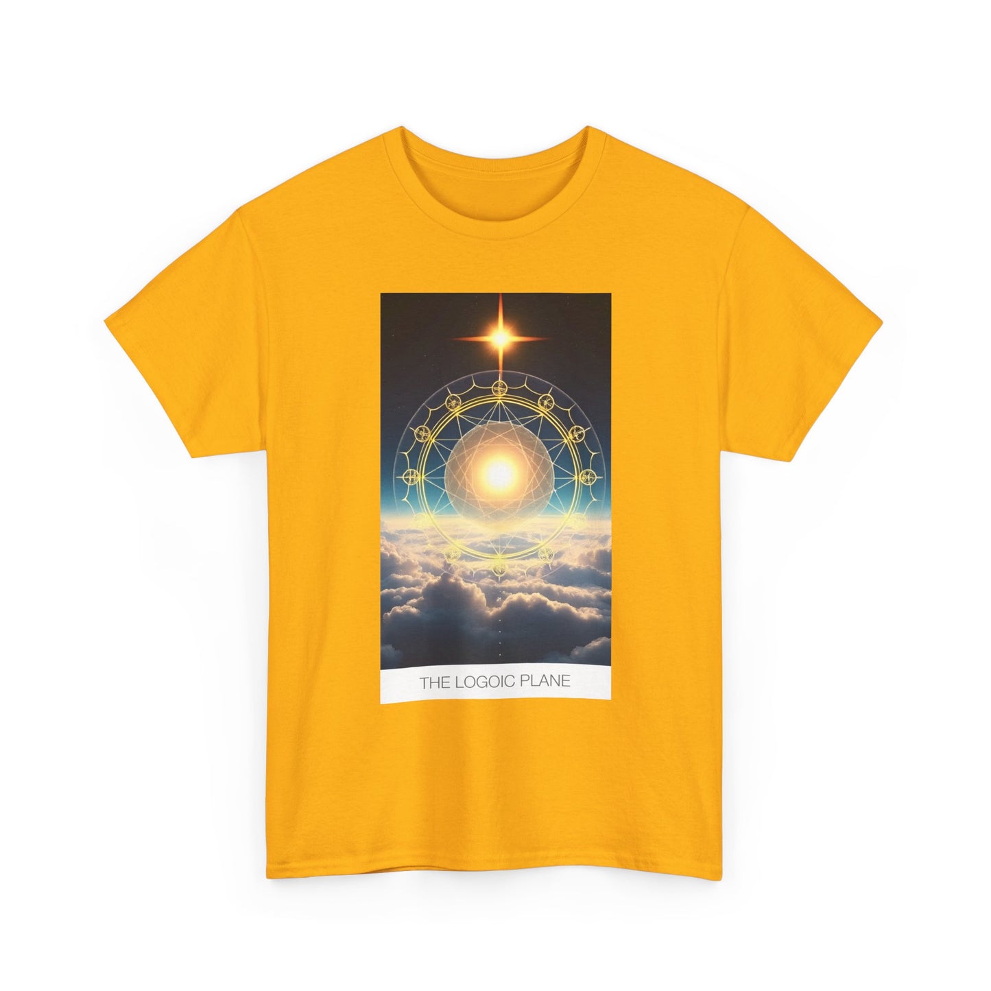 Cosmic Graphic Tee, Unisex Heavy Cotton Tee, Spiritual T-Shirt, Astrology Shirt, Everyday Casual Wear, Unique Gift Idea