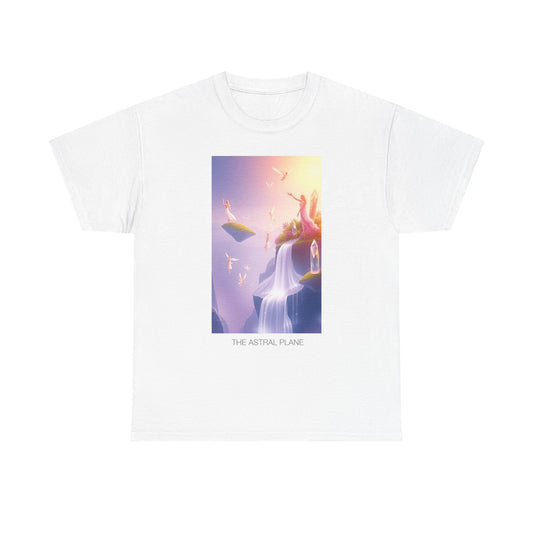 Mystical Astral Plane Tee, Unisex Graphic T-Shirt, Spiritual Wear, Gift for Dreamers, Casual Artsy Apparel