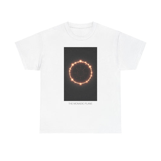 Cosmic Graphic Tee, Unisex T-Shirt for Music Lovers, Gift for Stargazers, The Monocric Plane Design, Casual Styles