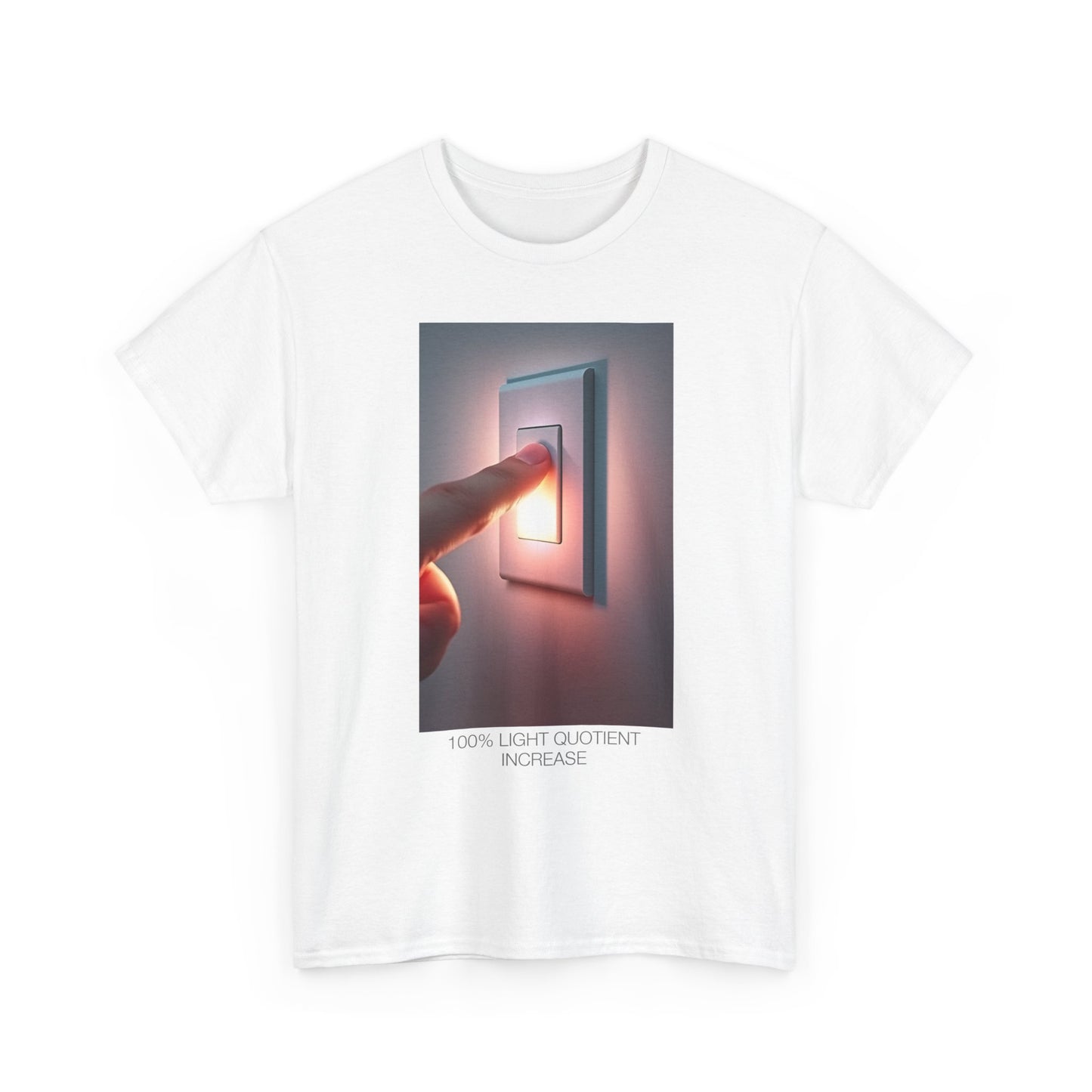 Light Switch Humor Tee, Funny T-Shirt, Gift for Electricians, Unisex Cotton Shirt, Lighthearted Apparel, Perfect for Birthdays