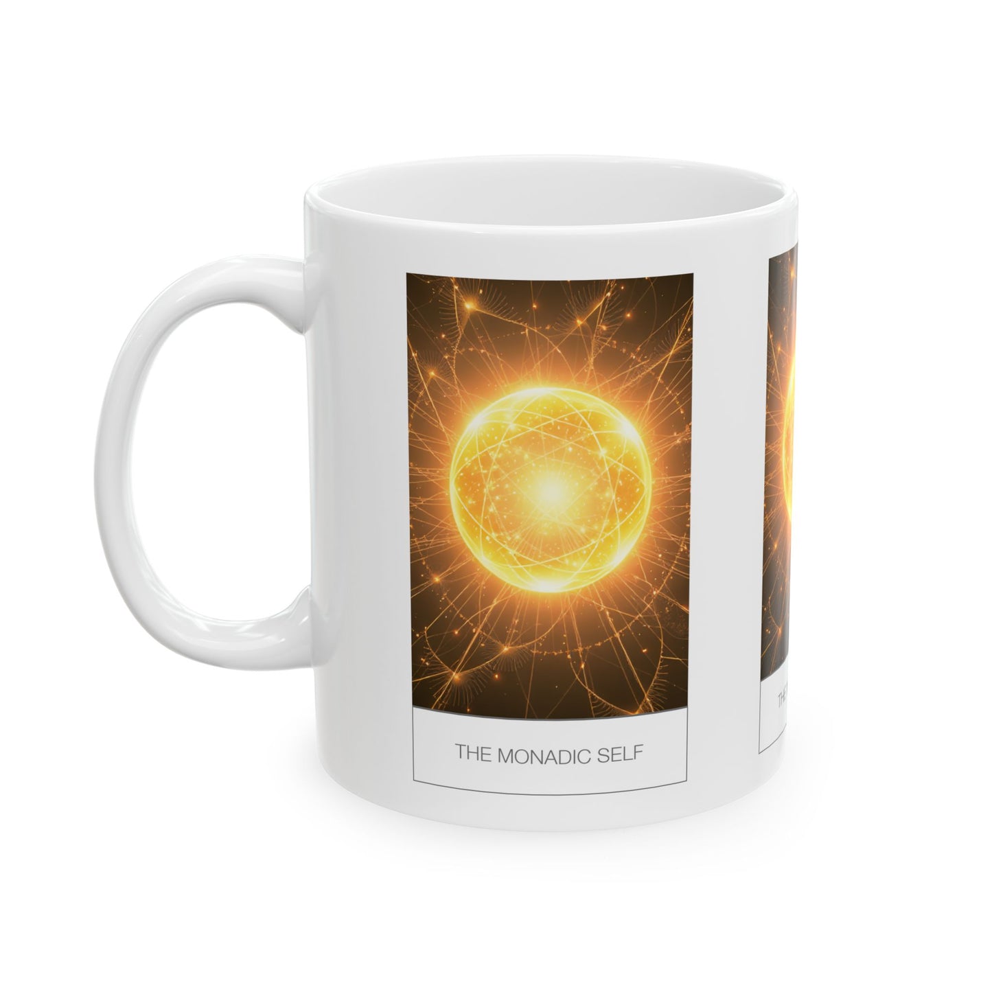 Celestial Themed Ceramic Mug: Vibrant Sun Design | Ideal Gift for Astrology Lovers, Coffee Enthusiasts, Home Decor