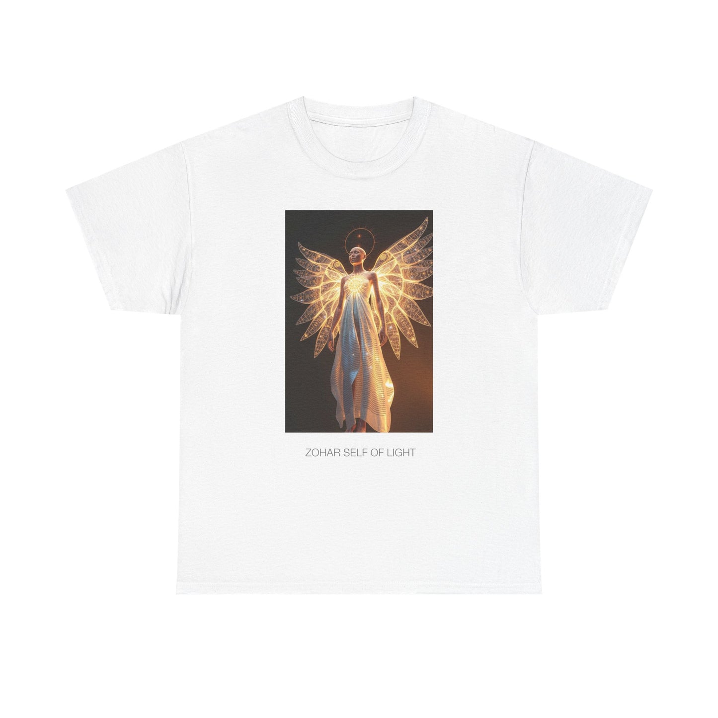 Angel of Light Unisex Tee, Spiritual Tee, Gift for Believers, Casual Wear, Inspirational Shirt