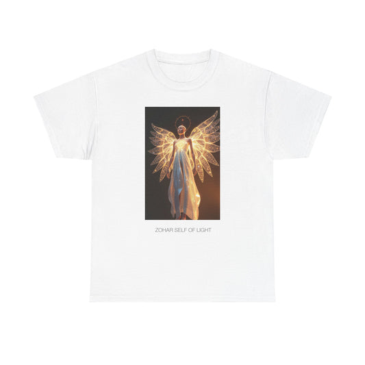 Angel of Light Unisex Tee, Spiritual Tee, Gift for Believers, Casual Wear, Inspirational Shirt