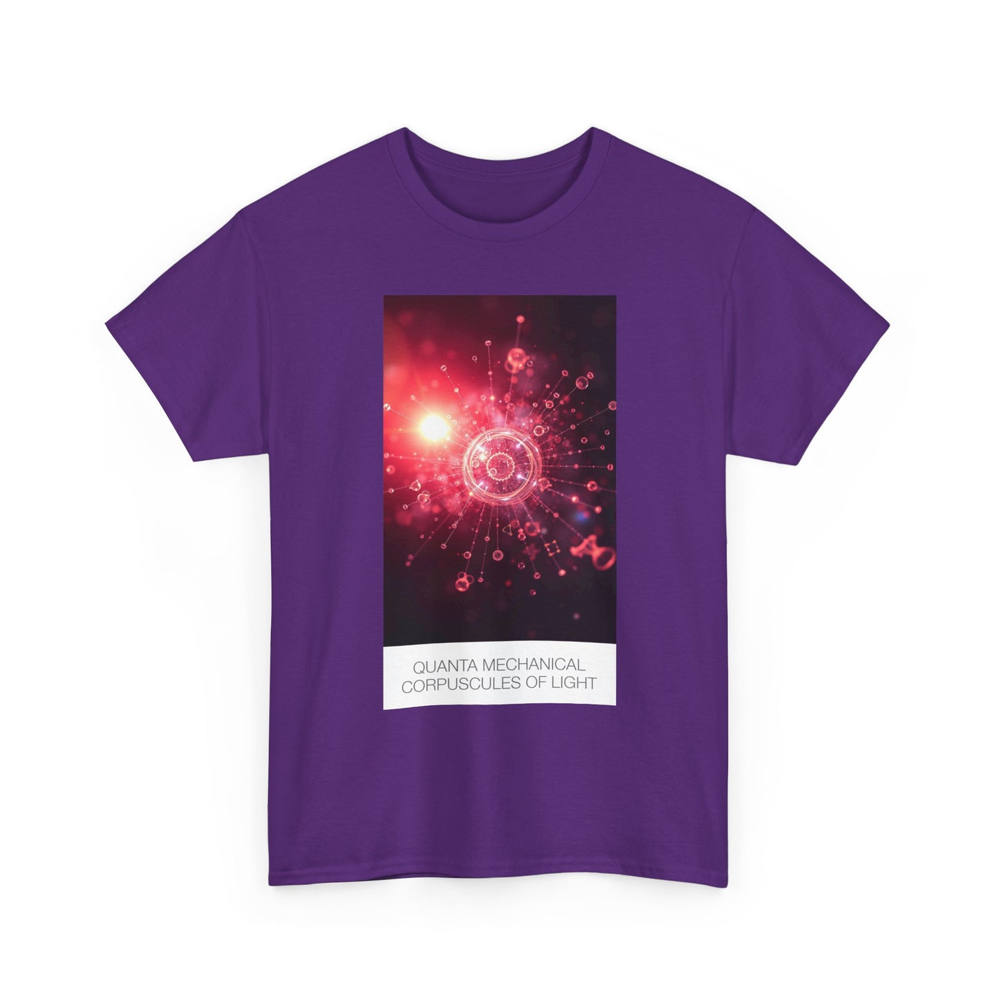 Cosmic Vibes Unisex Tee, Quanta Mechanical Particles of Light Shirt, Space Lover Gift, Science Tee, Casual Everyday Wear