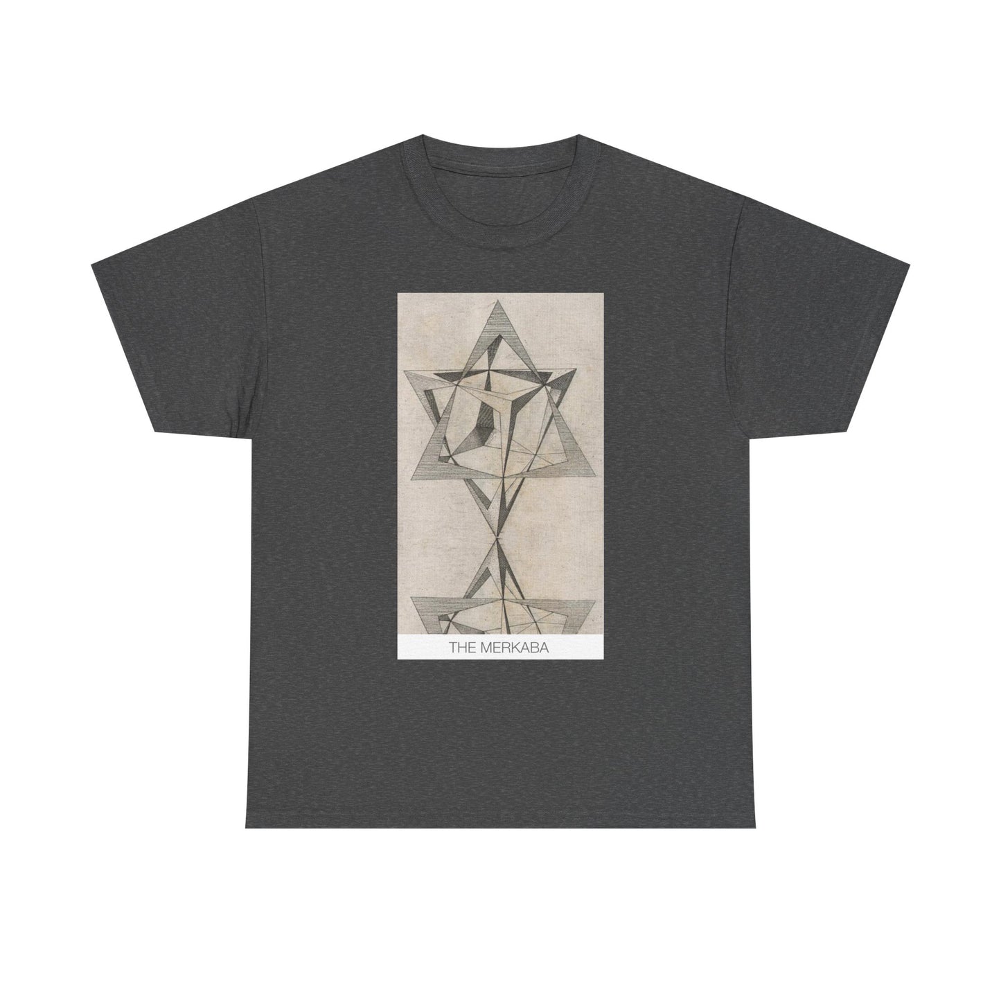 Vintage-Inspired Graphic Tee with Symbolic Design, Unisex Heavy Cotton Tee for Casual Wear, Gifts, Art Lovers, Spiritual Occasions
