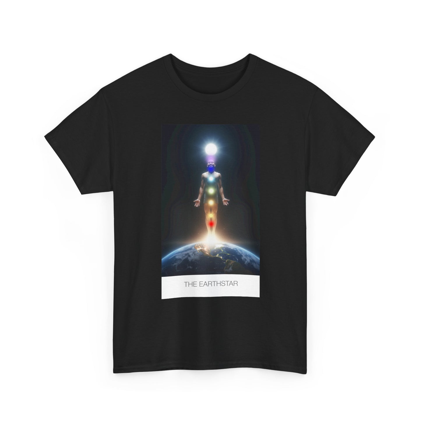 Cosmic Energy Unisex Heavy Cotton Tee, Spiritual Shirt, Meditation Gift, Universe Lover Tee, Inspirational T-Shirt