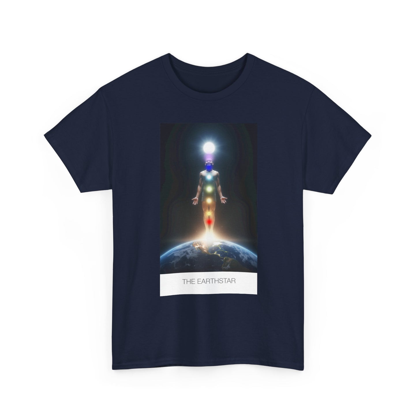 Cosmic Energy Unisex Heavy Cotton Tee, Spiritual Shirt, Meditation Gift, Universe Lover Tee, Inspirational T-Shirt