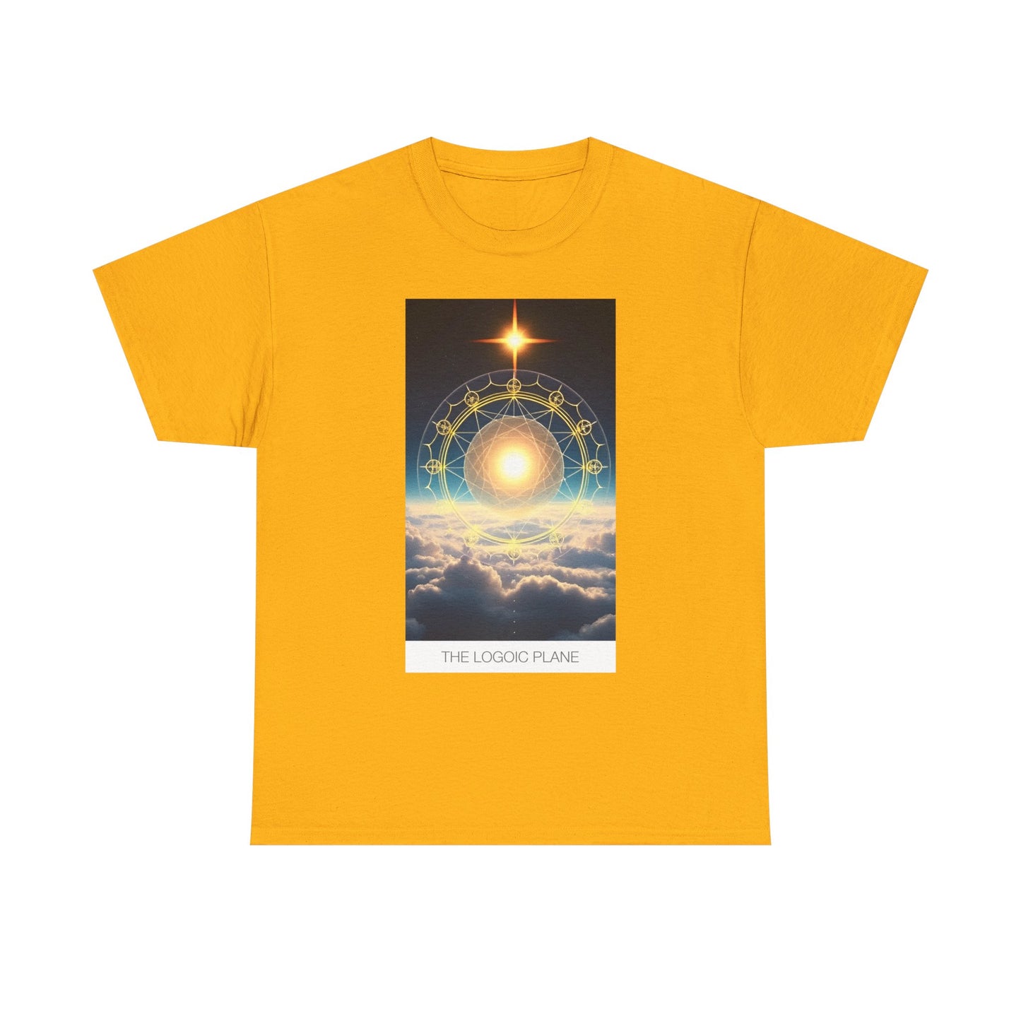 Cosmic Graphic Tee, Unisex Heavy Cotton Tee, Spiritual T-Shirt, Astrology Shirt, Everyday Casual Wear, Unique Gift Idea