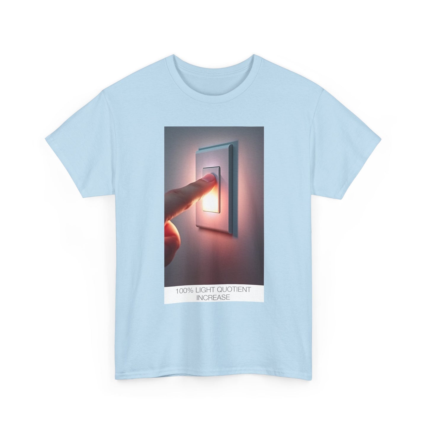 Light Switch Humor Tee, Funny T-Shirt, Gift for Electricians, Unisex Cotton Shirt, Lighthearted Apparel, Perfect for Birthdays