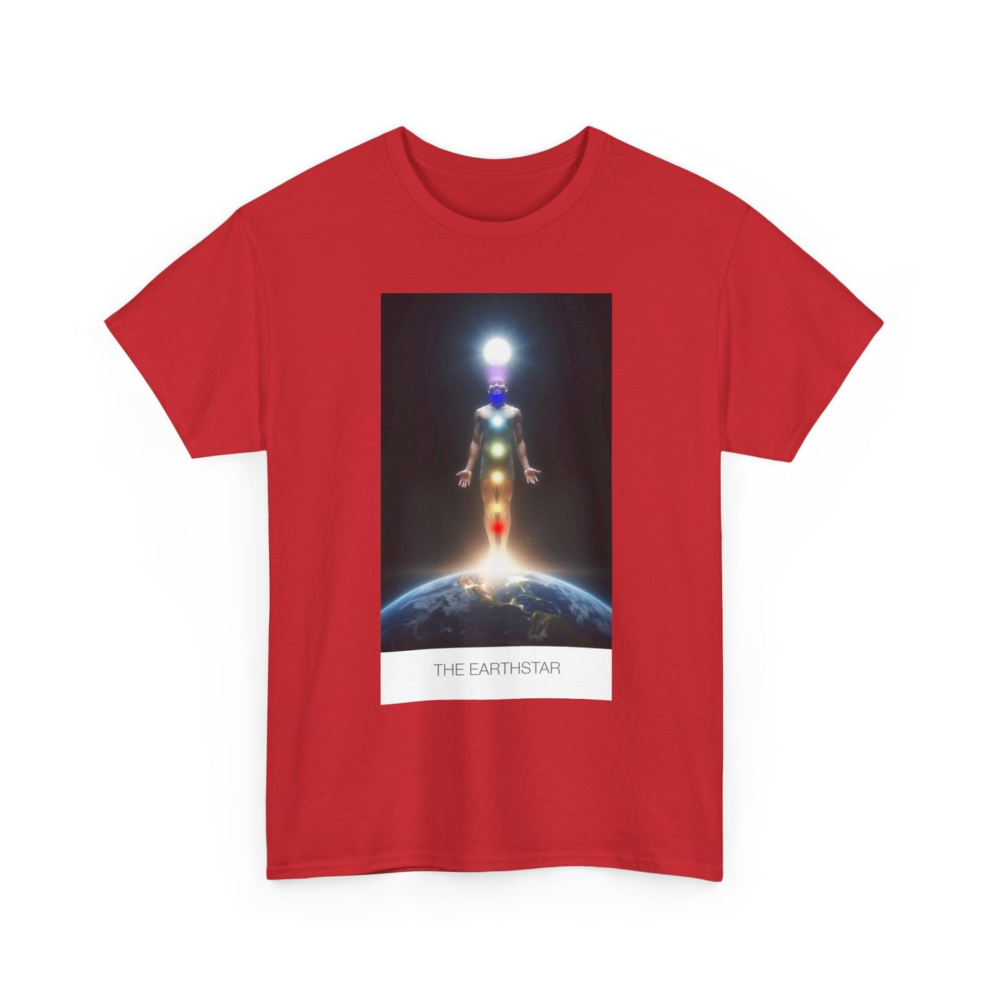 Cosmic Energy Unisex Heavy Cotton Tee, Spiritual Shirt, Meditation Gift, Universe Lover Tee, Inspirational T-Shirt