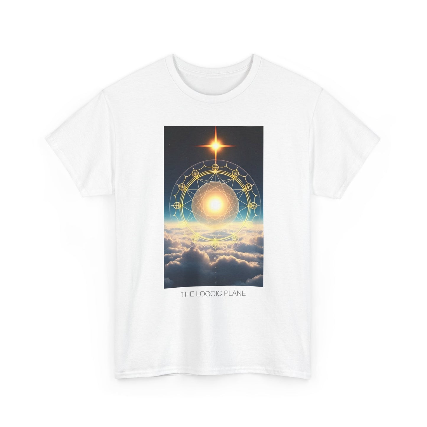 Cosmic Graphic Tee, Unisex Heavy Cotton Tee, Spiritual T-Shirt, Astrology Shirt, Everyday Casual Wear, Unique Gift Idea