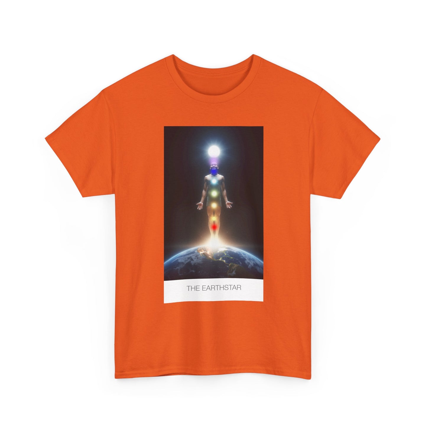 Cosmic Energy Unisex Heavy Cotton Tee, Spiritual Shirt, Meditation Gift, Universe Lover Tee, Inspirational T-Shirt