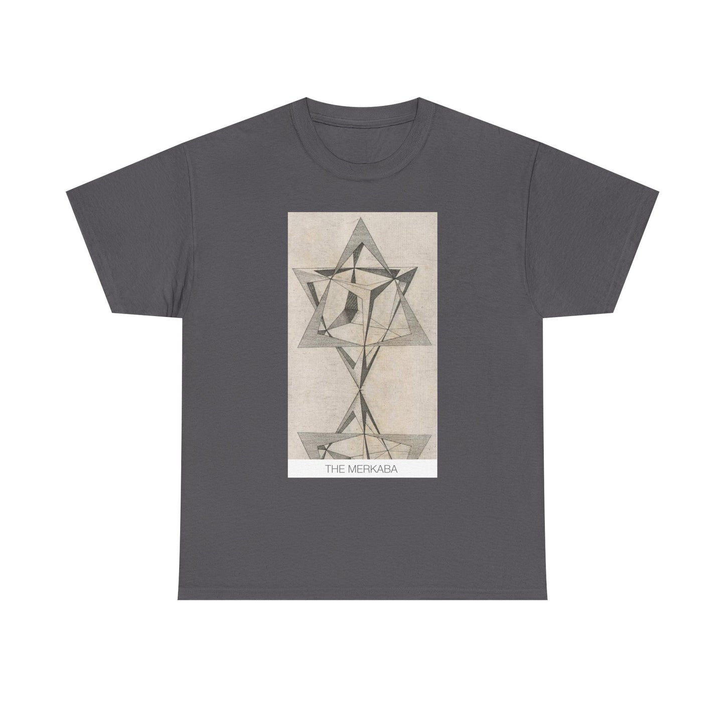 Vintage-Inspired Graphic Tee with Symbolic Design, Unisex Heavy Cotton Tee for Casual Wear, Gifts, Art Lovers, Spiritual Occasions
