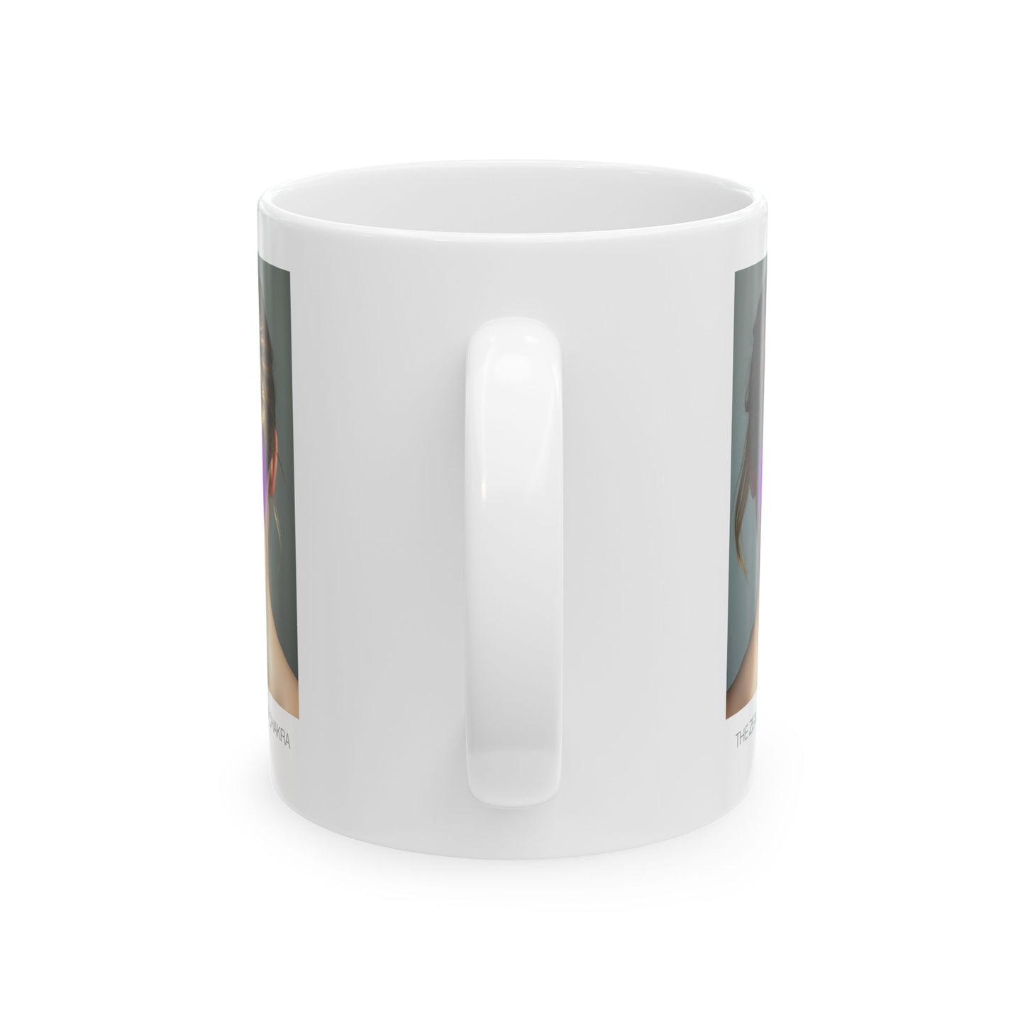 Chakra-Inspired Ceramic Mug, Mindfulness Gift, Meditation Mug, Spiritual Home Decor, Yoga Lover's Gift, Self-Care Item