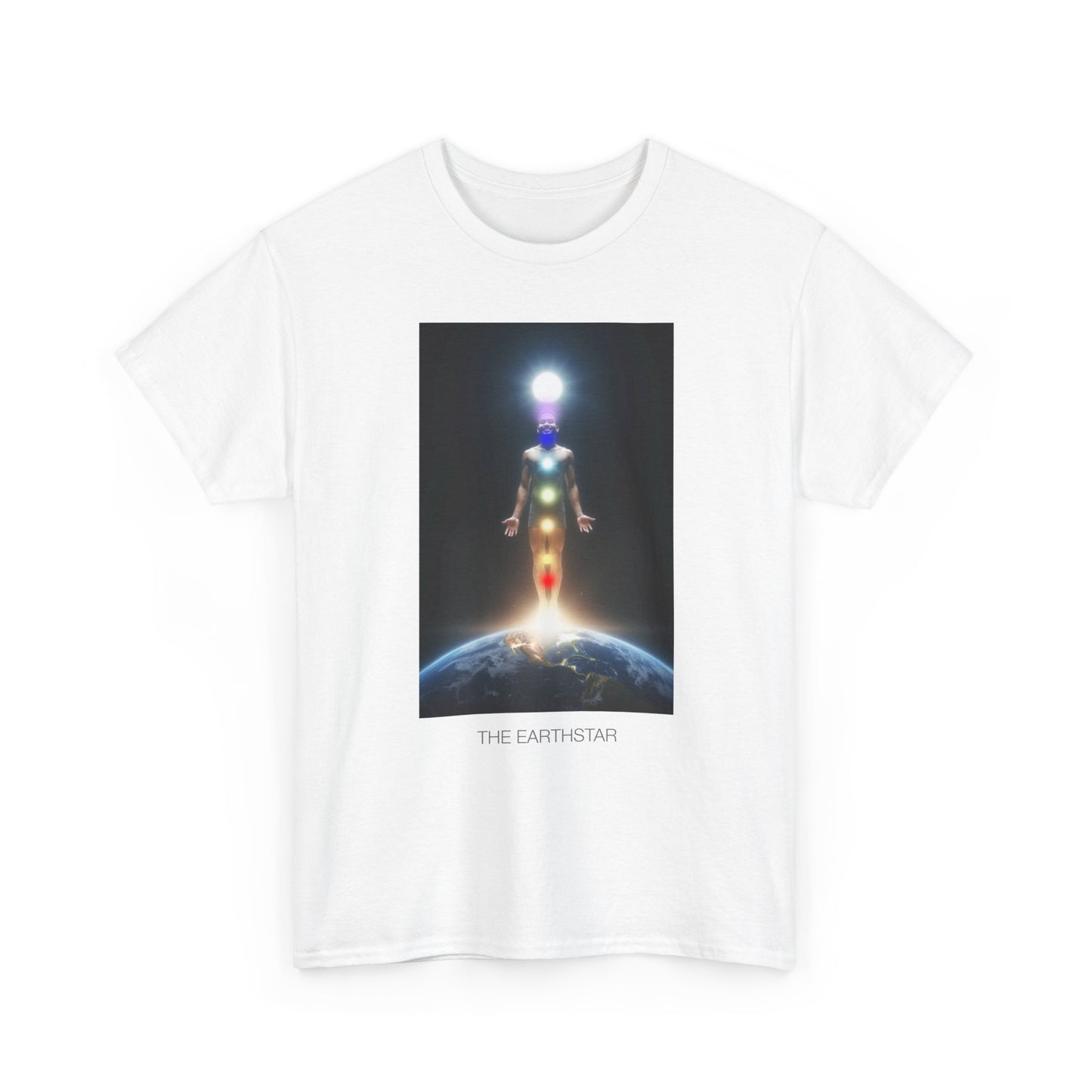 Cosmic Energy Unisex Heavy Cotton Tee, Spiritual Shirt, Meditation Gift, Universe Lover Tee, Inspirational T-Shirt