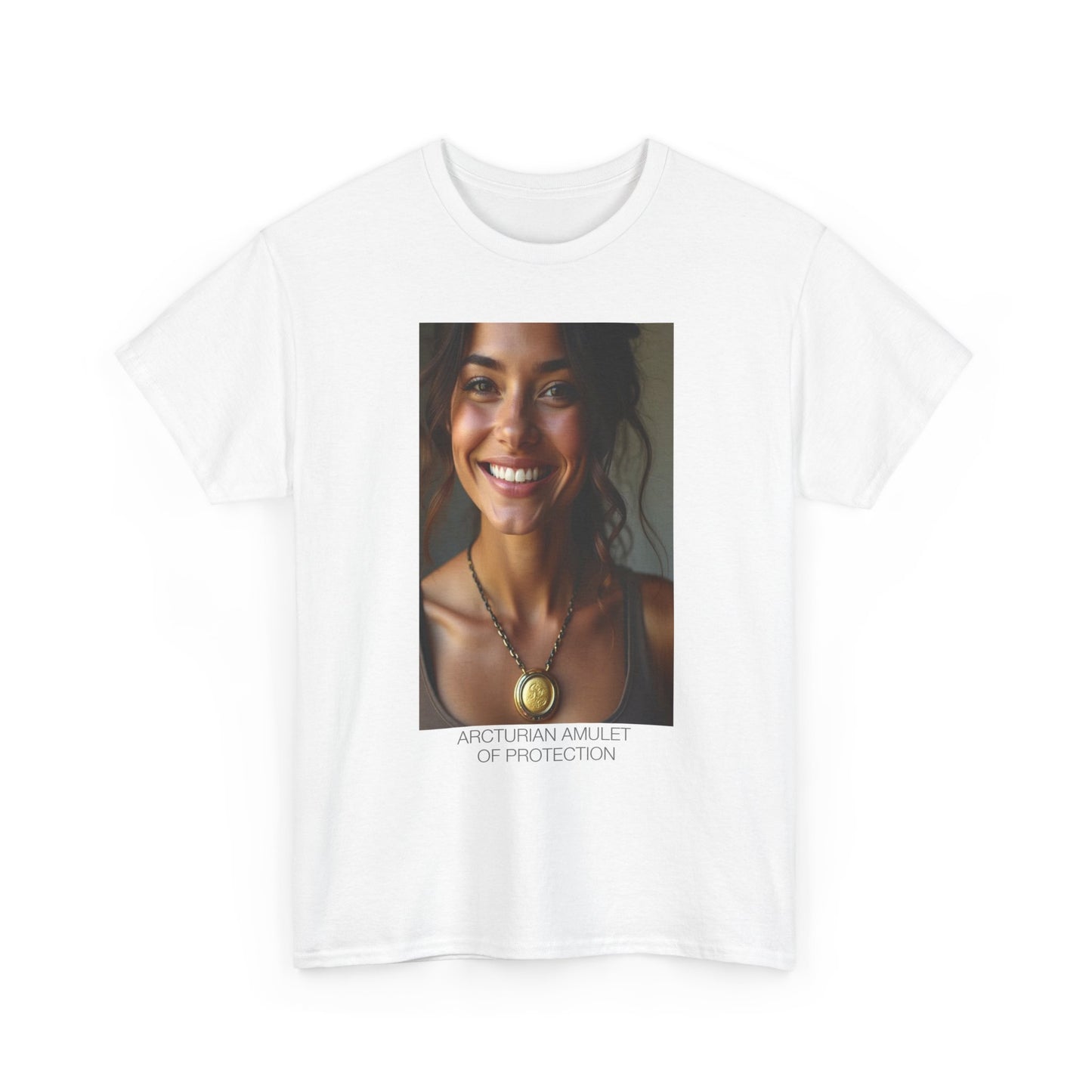 Amulet of Protection Unisex Tee, Inspirational Shirt, Gift for Friends, Casual Wear, Spiritual Apparel, Motivational Clothing