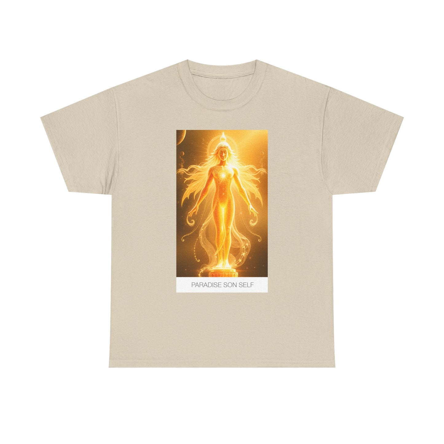 Golden Goddess Unisex Tee | Embrace Your Inner Light, Spiritual Gift, Casual Wear, Festival Shirt, Meditation Apparel