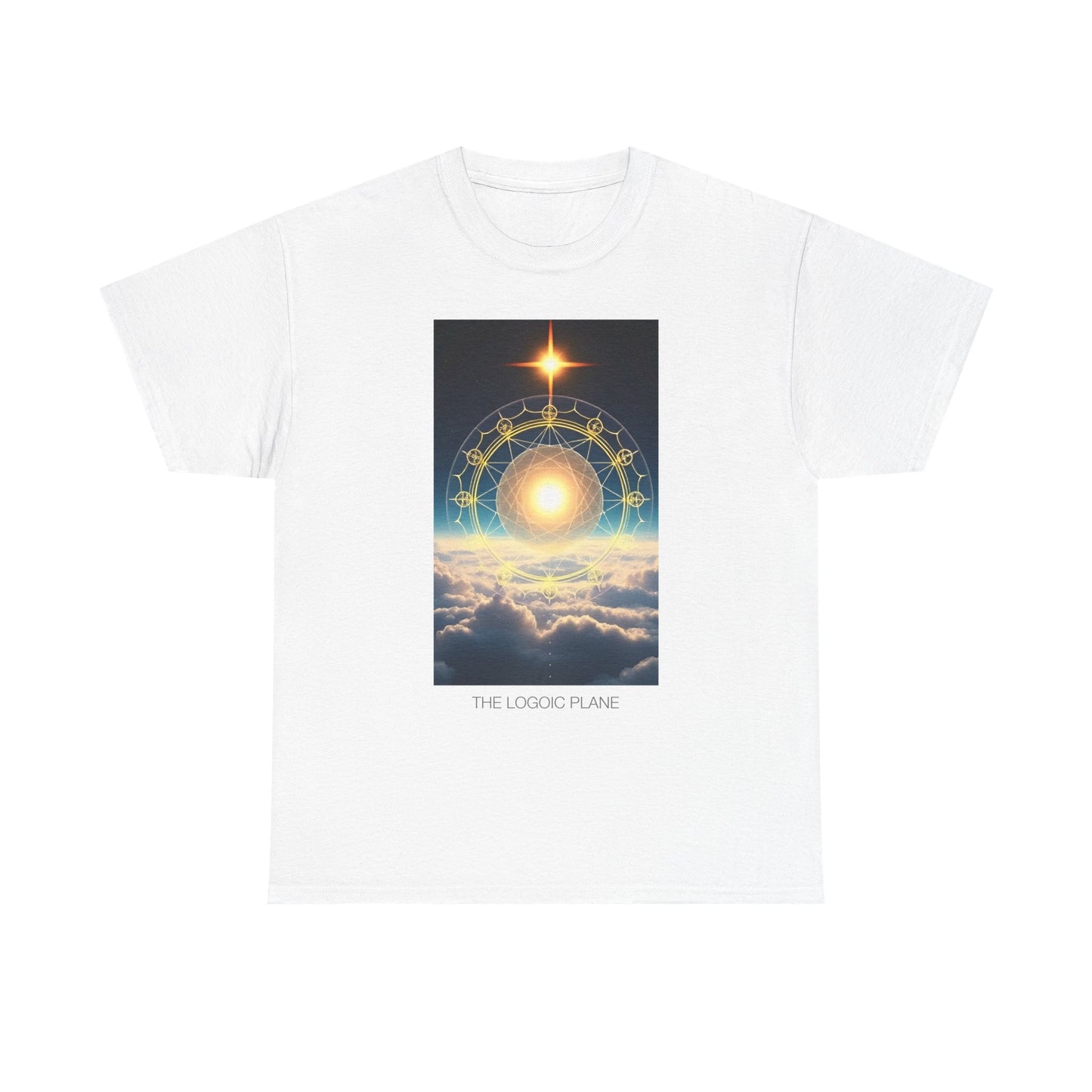 Cosmic Graphic Tee, Unisex Heavy Cotton Tee, Spiritual T-Shirt, Astrology Shirt, Everyday Casual Wear, Unique Gift Idea