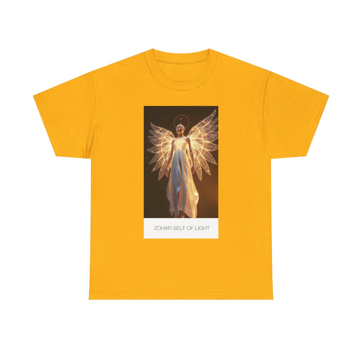 Angel of Light Unisex Tee, Spiritual Tee, Gift for Believers, Casual Wear, Inspirational Shirt