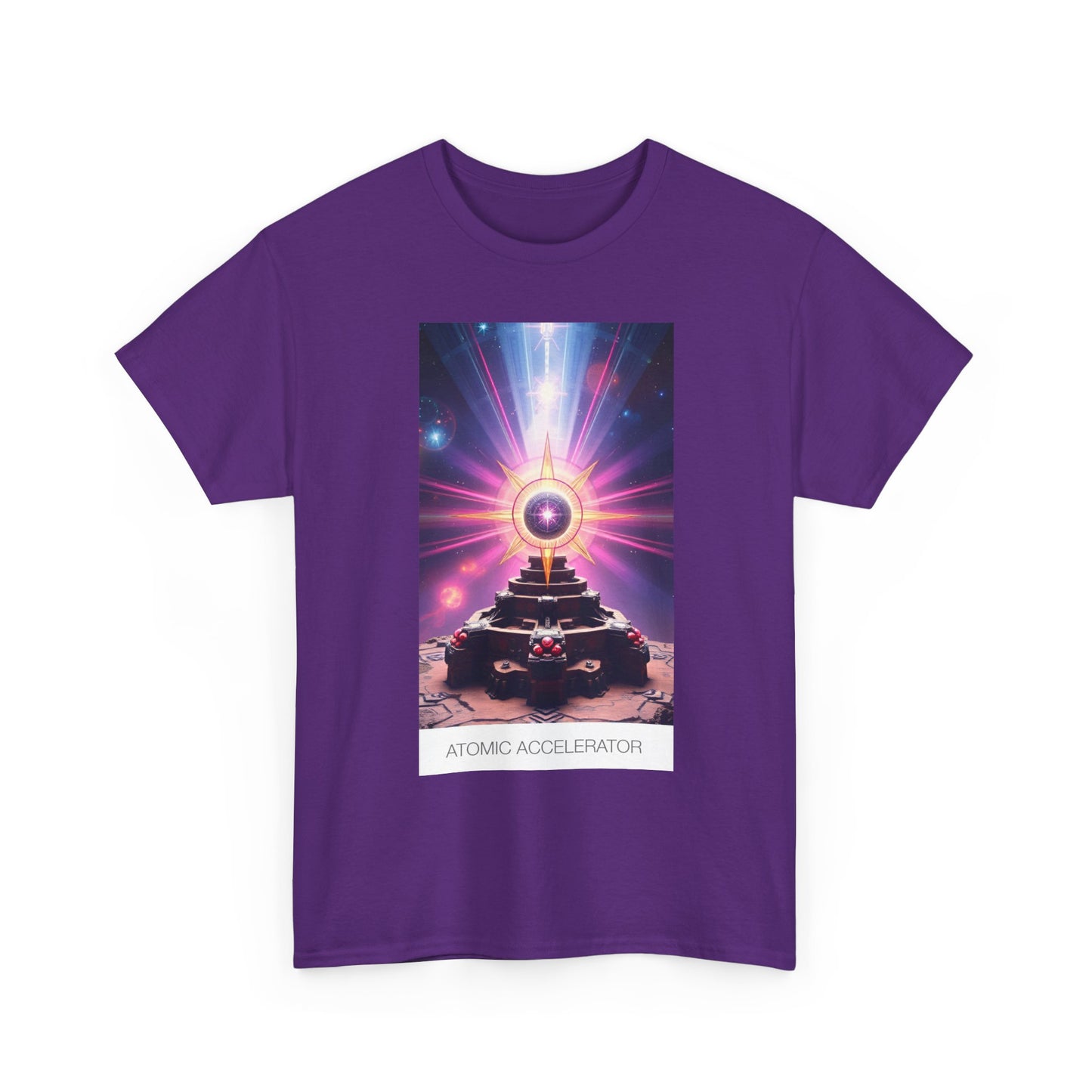 Cosmic Energy Unisex Heavy Cotton Tee, Spiritual Shirt, Meditation Apparel, Gift for Him/Her, Divine Vibes Tee