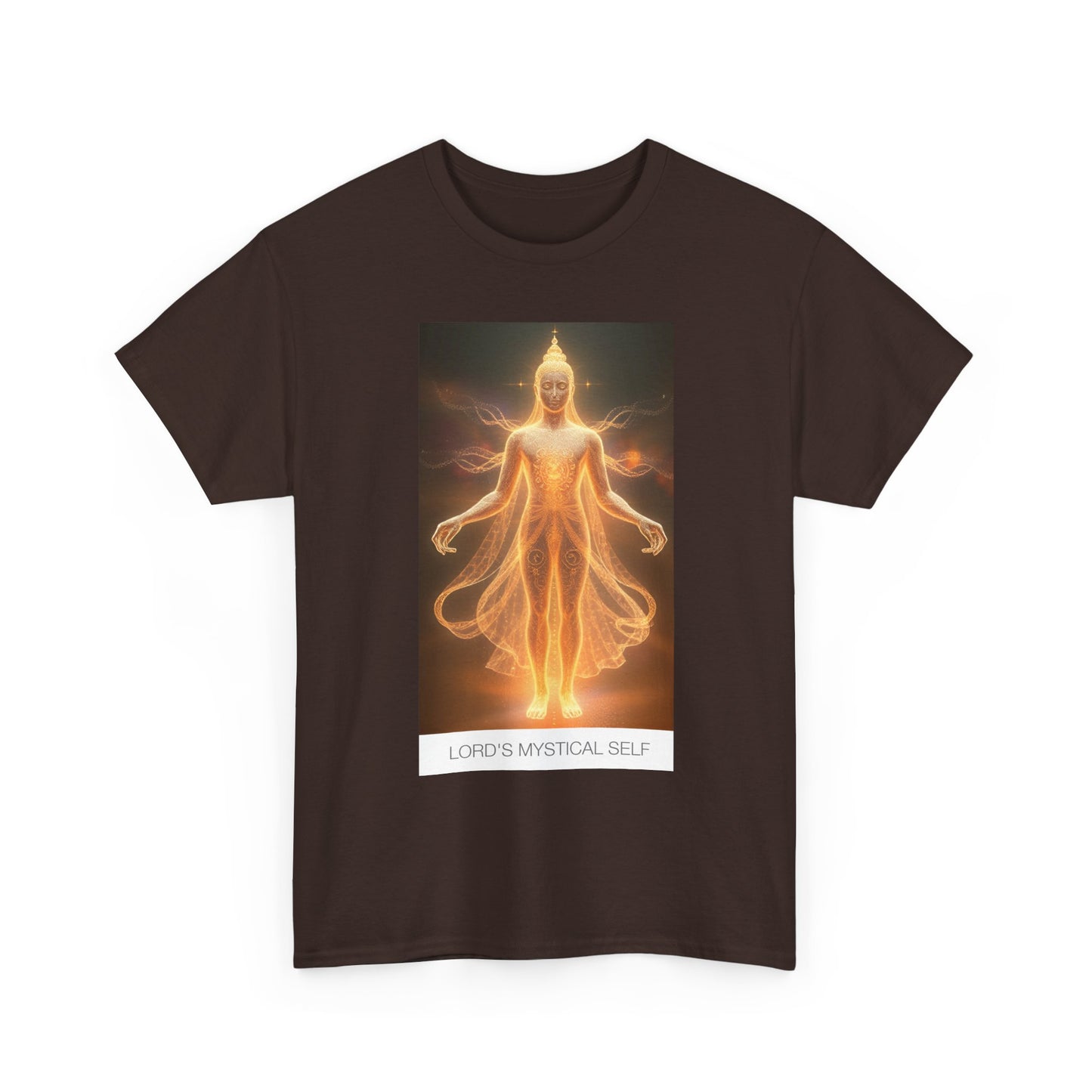 Enlightened Self Cotton Tee | Spiritual Gift, Meditation Shirt, Unisex Apparel, Mindfulness Fashion, Aura Tees