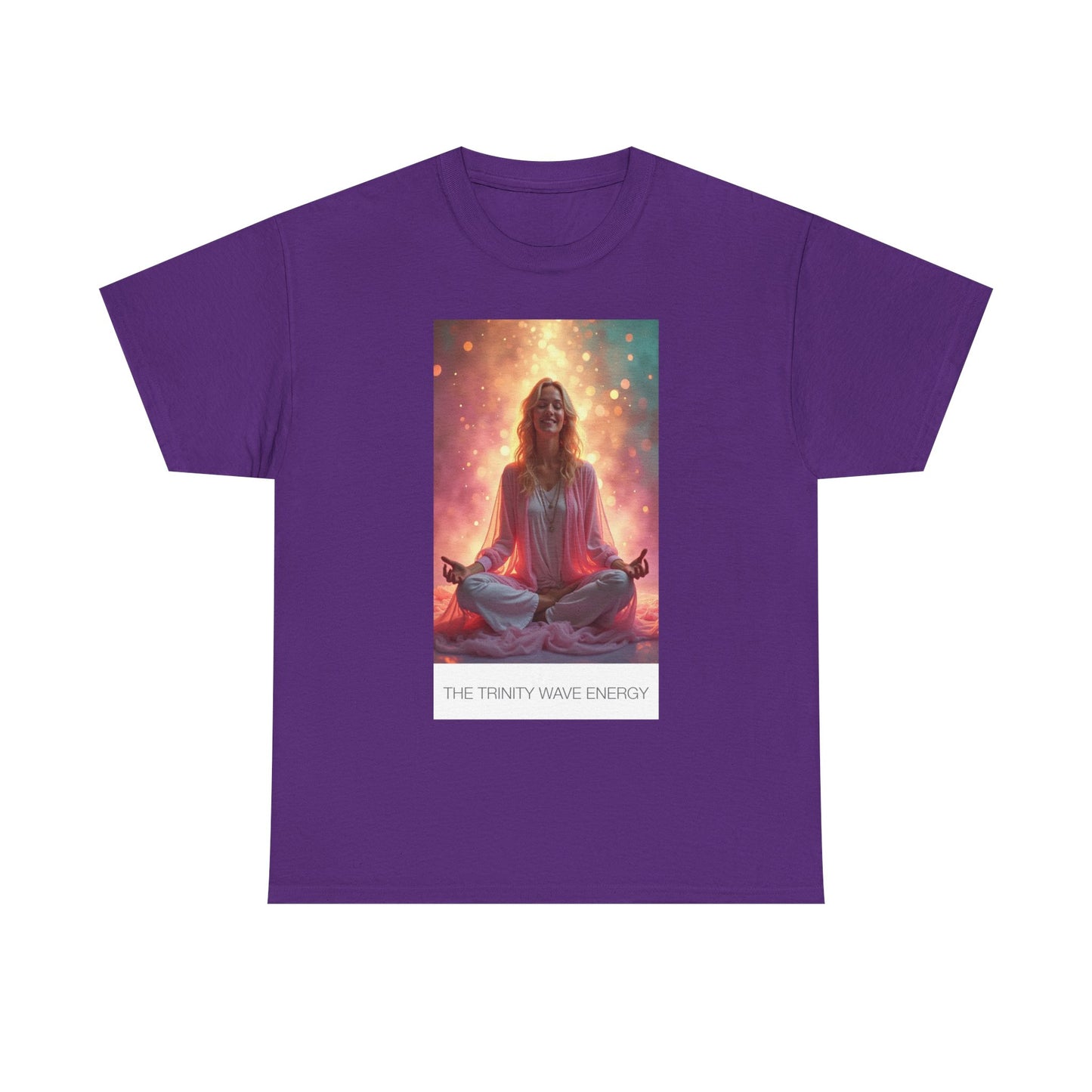 Meditation Inspired Unisex Tee - Spiritual Energy Shirt, Yoga Apparel, Mandala Graphic Tee, Gift for Mindfulness, Casual Wear