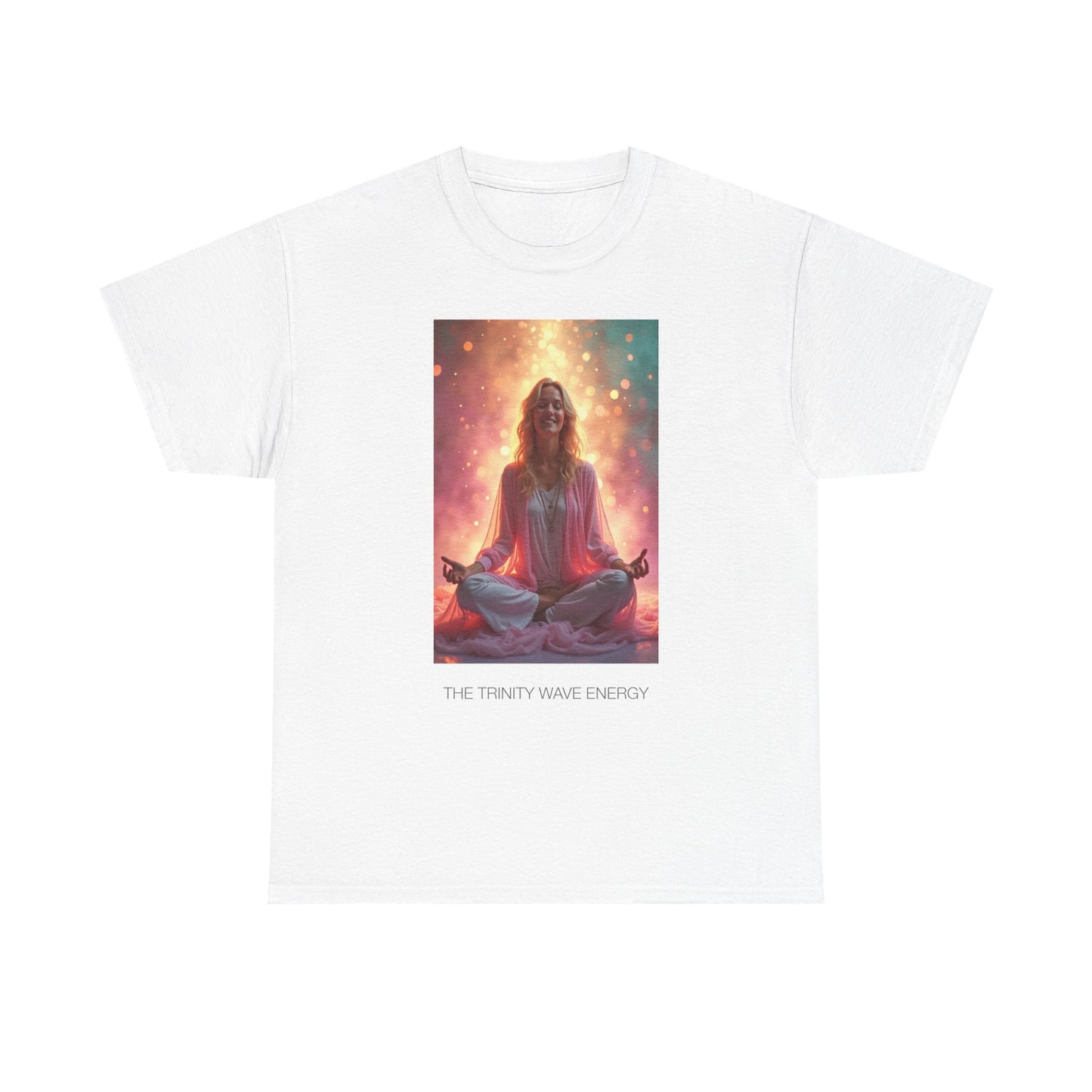 Meditation Inspired Unisex Tee - Spiritual Energy Shirt, Yoga Apparel, Mandala Graphic Tee, Gift for Mindfulness, Casual Wear