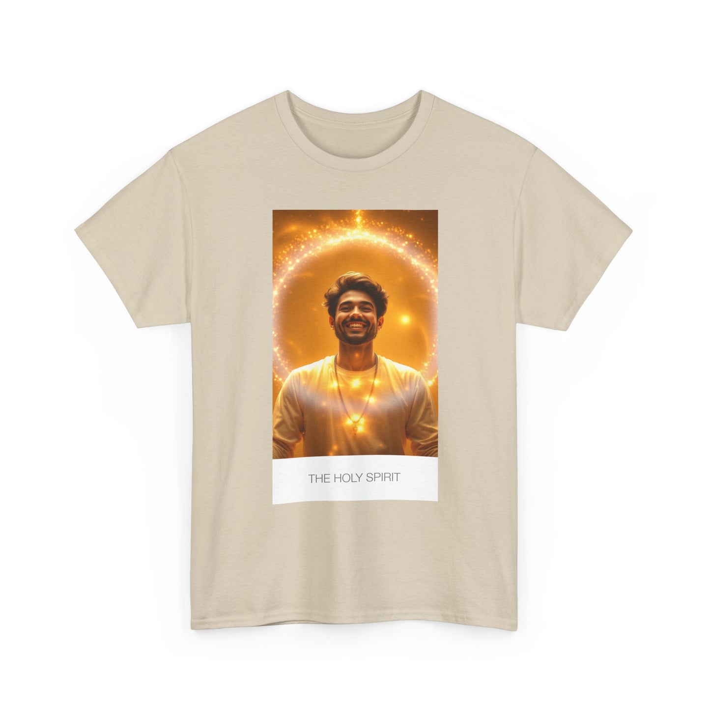 Unisex Heavy Cotton Tee with Radiant Holy Spirit Design, Spiritual Gift Tee, Casual Wear, Faith-Based Fashion, Inspirational T-shirt, [...]