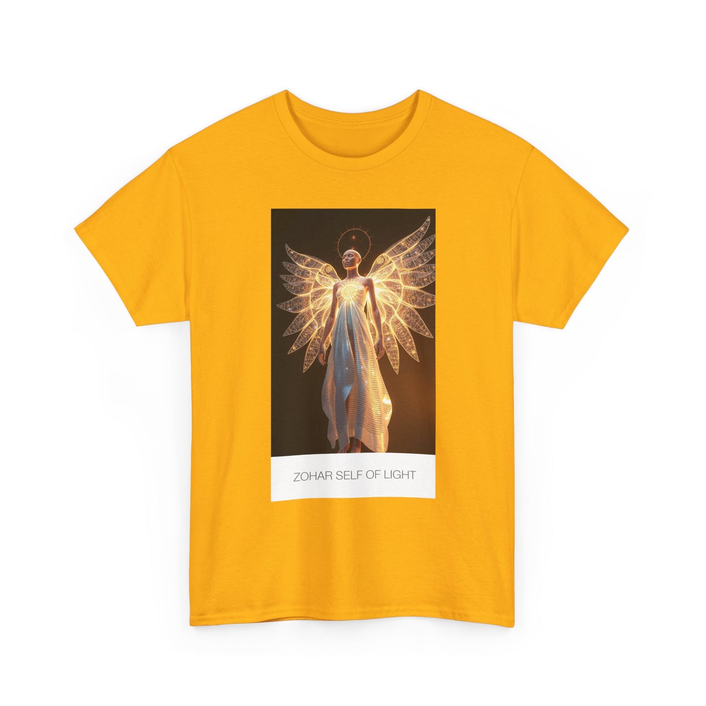 Angel of Light Unisex Tee, Spiritual Tee, Gift for Believers, Casual Wear, Inspirational Shirt