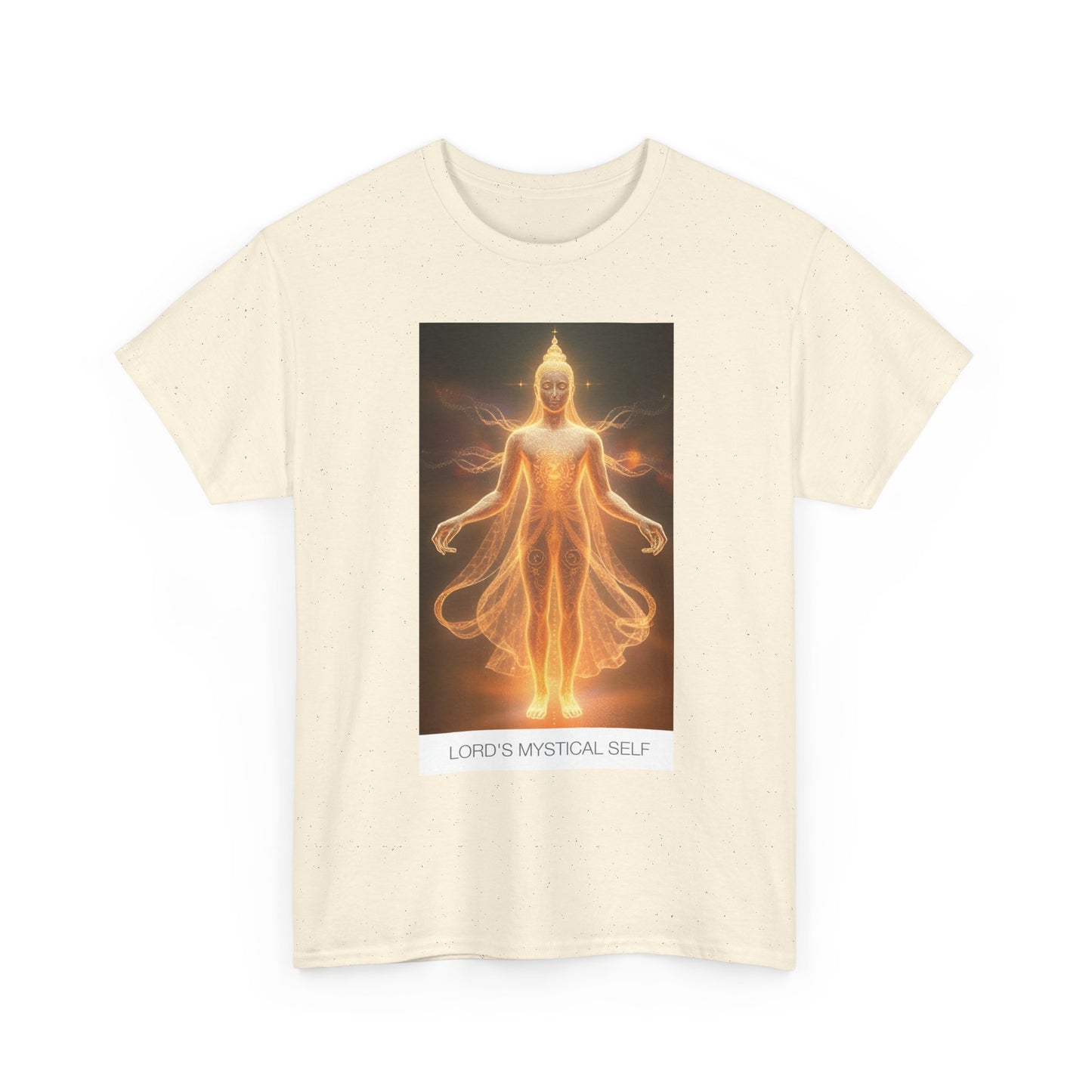 Enlightened Self Cotton Tee | Spiritual Gift, Meditation Shirt, Unisex Apparel, Mindfulness Fashion, Aura Tees