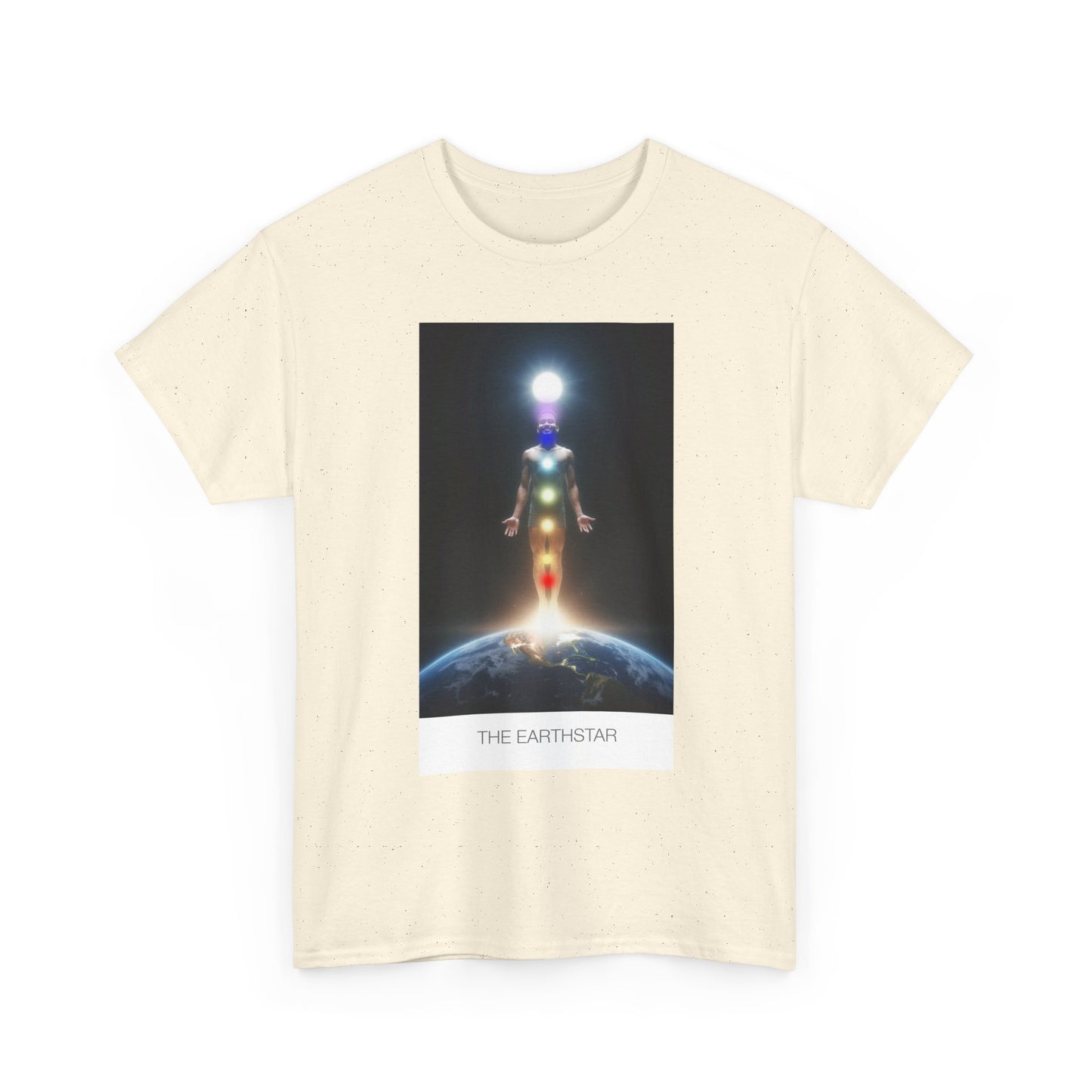 Cosmic Energy Unisex Heavy Cotton Tee, Spiritual Shirt, Meditation Gift, Universe Lover Tee, Inspirational T-Shirt