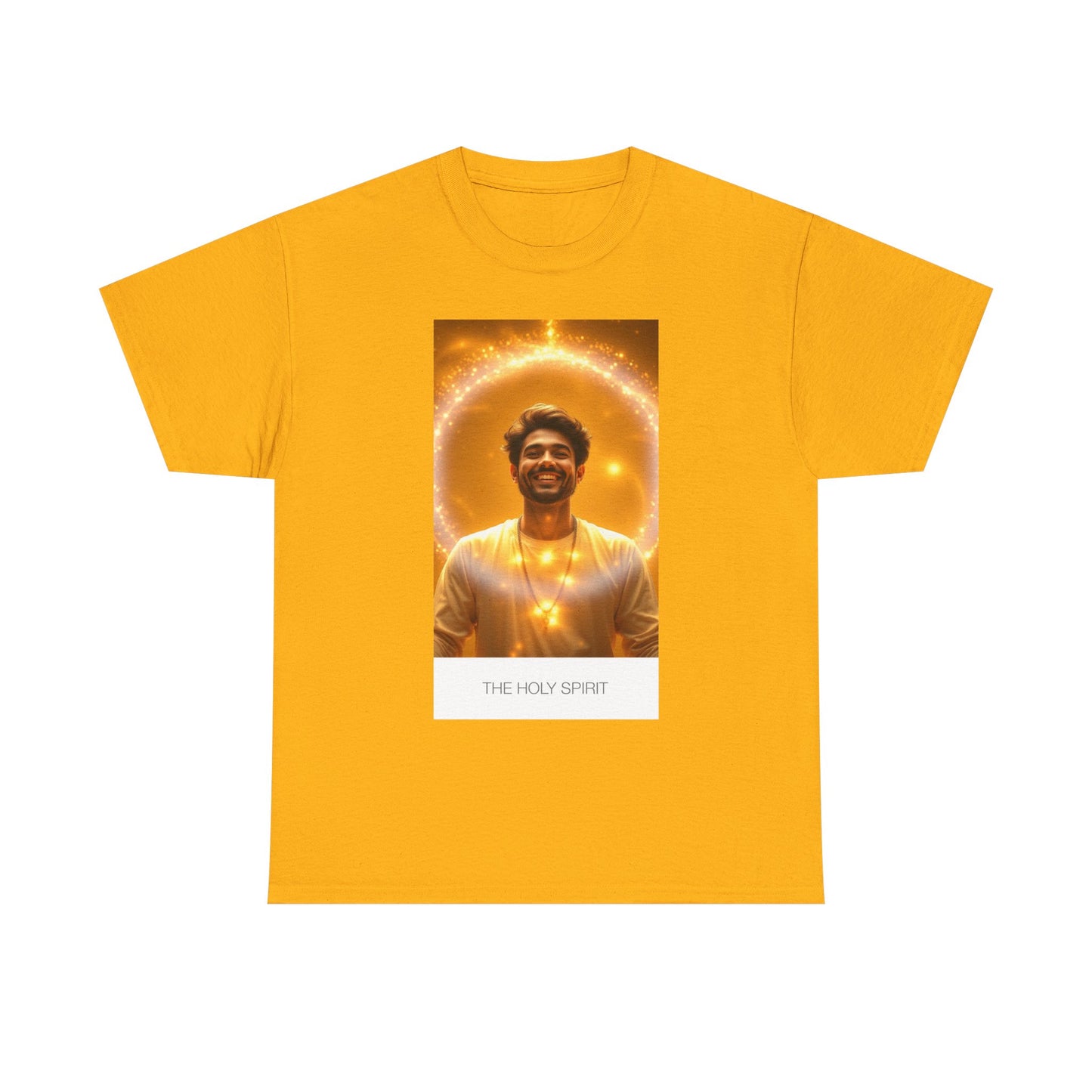 Unisex Heavy Cotton Tee with Radiant Holy Spirit Design, Spiritual Gift Tee, Casual Wear, Faith-Based Fashion, Inspirational T-shirt, [...]