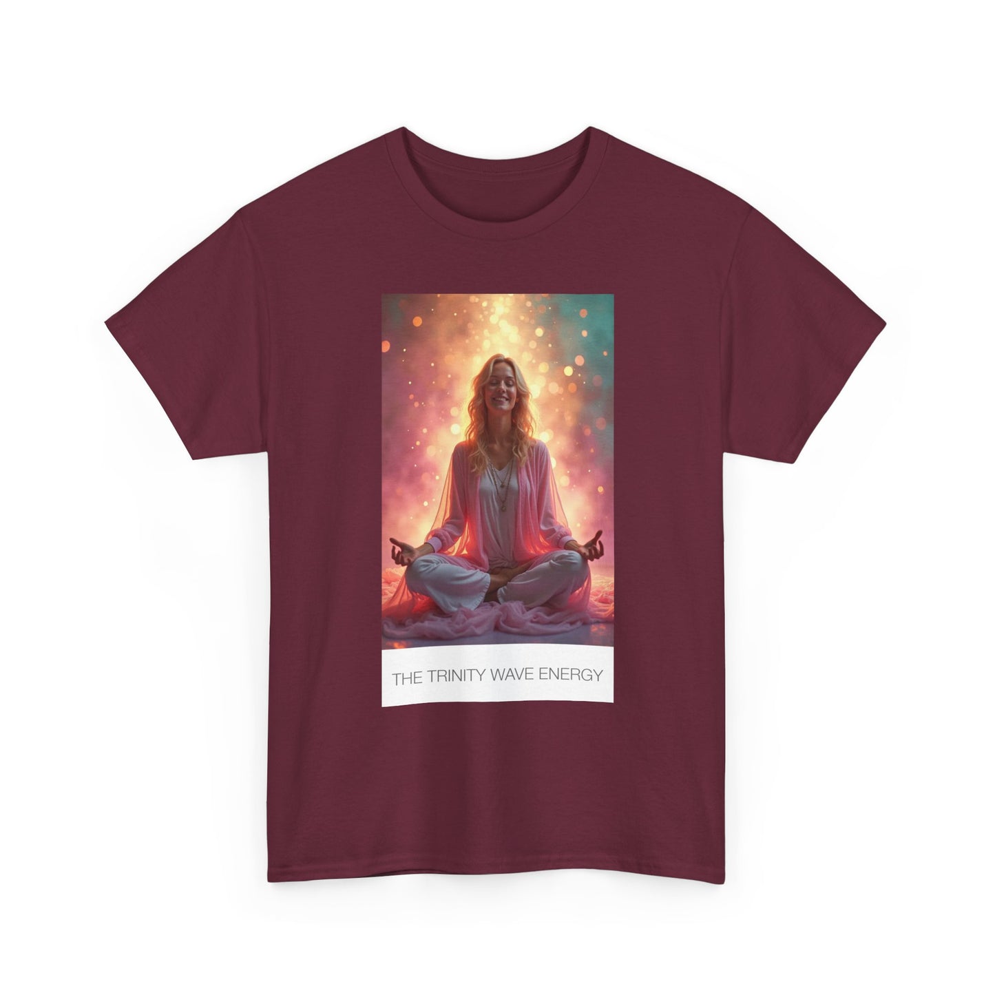 Meditation Inspired Unisex Tee - Spiritual Energy Shirt, Yoga Apparel, Mandala Graphic Tee, Gift for Mindfulness, Casual Wear