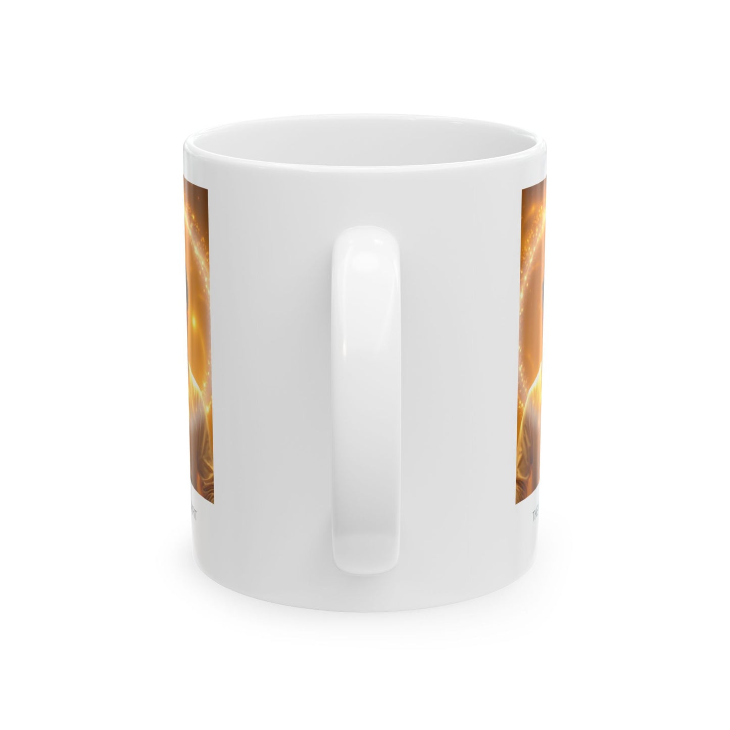 Glowing Spirit Mug - Empowering Ceramic Coffee Cup, Spiritual Gift, Inspirational Drinkware, Meditation Mug, 11oz 15oz