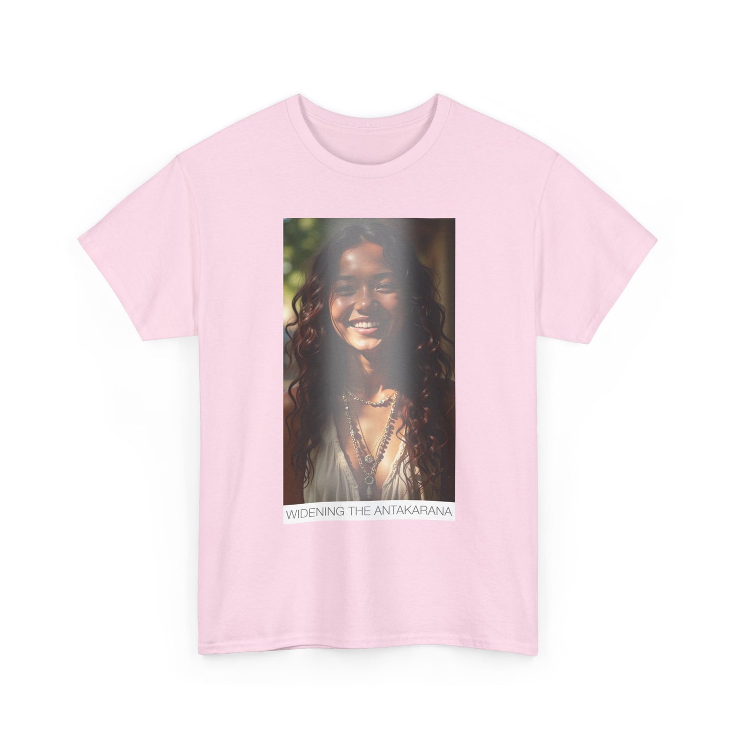 Widening the Antahkarana Unisex Heavy Cotton Tee, Inspirational T-Shirt, Graphic Tee, Casual Wear, Gift for Spiritual Journey