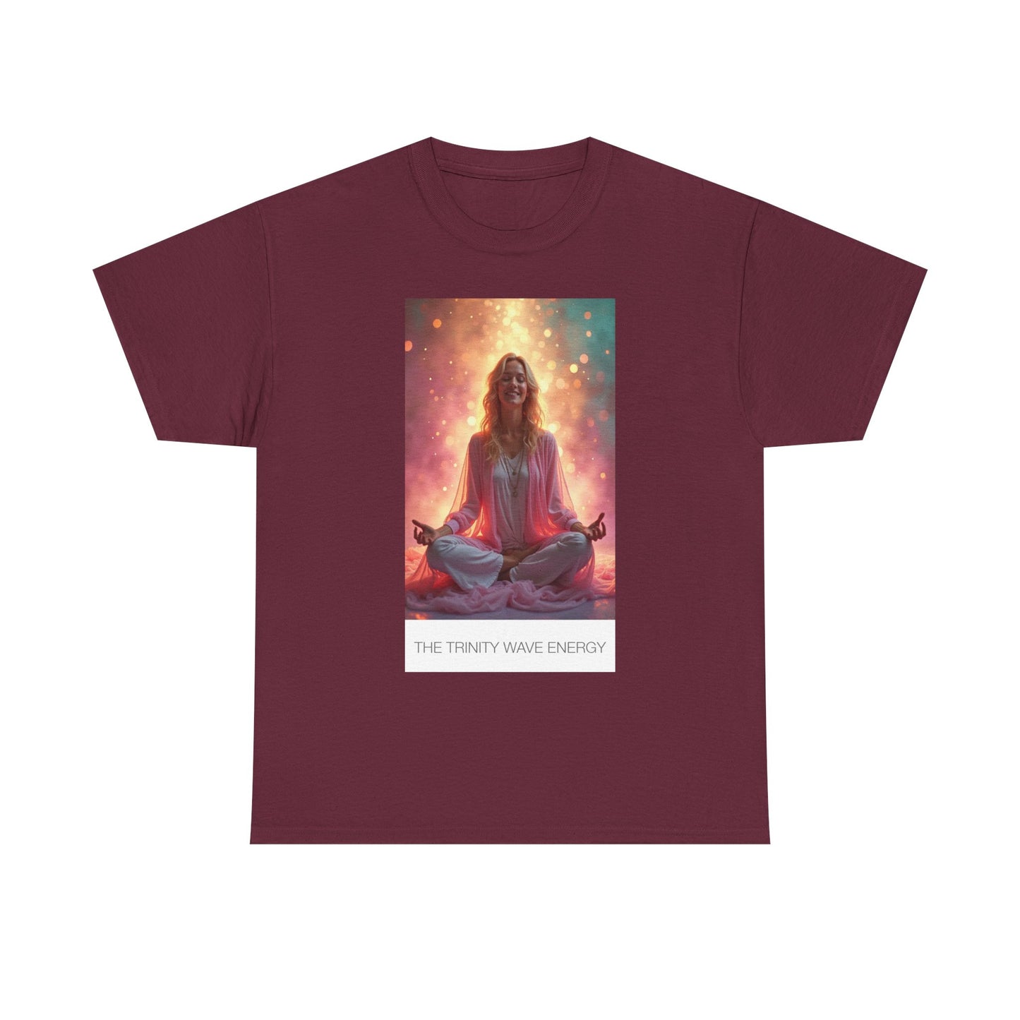 Meditation Inspired Unisex Tee - Spiritual Energy Shirt, Yoga Apparel, Mandala Graphic Tee, Gift for Mindfulness, Casual Wear