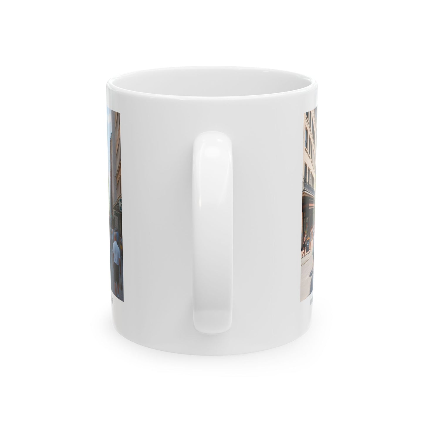 Urban Photography Ceramic Mug - Cityscape Gift, Travel Lover's Drinkware, Coffee Tea Cup, Home Office Decor, Unique Present