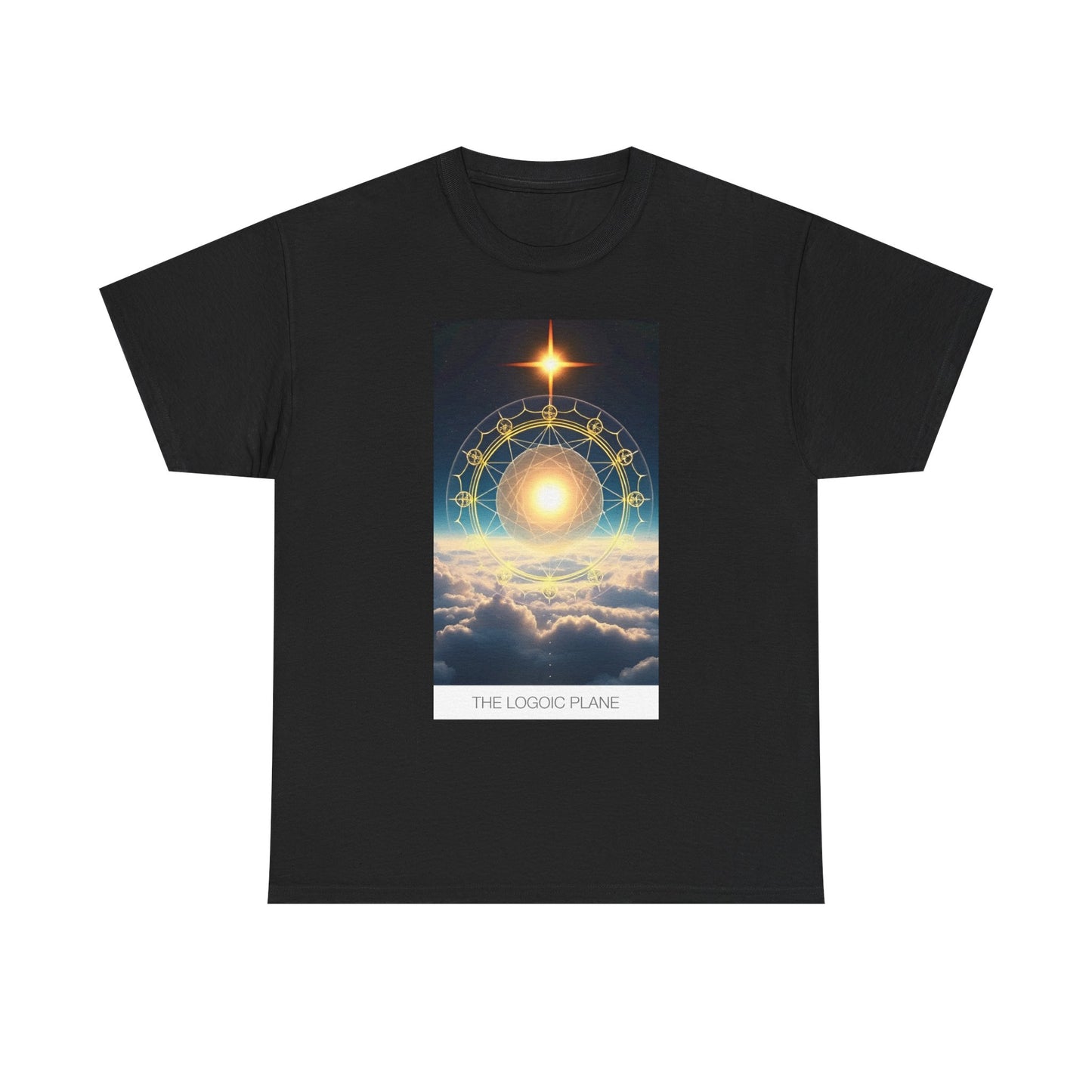 Cosmic Graphic Tee, Unisex Heavy Cotton Tee, Spiritual T-Shirt, Astrology Shirt, Everyday Casual Wear, Unique Gift Idea