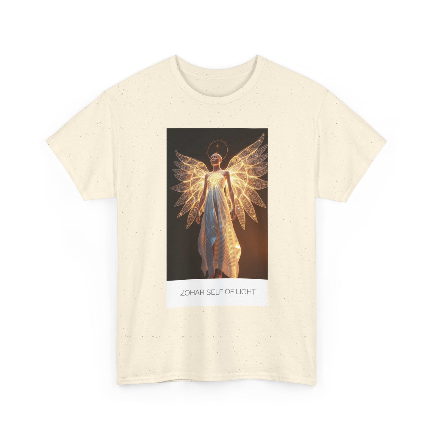 Angel of Light Unisex Tee, Spiritual Tee, Gift for Believers, Casual Wear, Inspirational Shirt